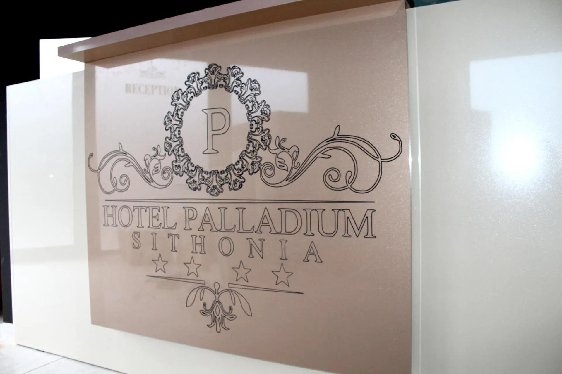 Property logo or sign in Hotel Palladium Sithonia