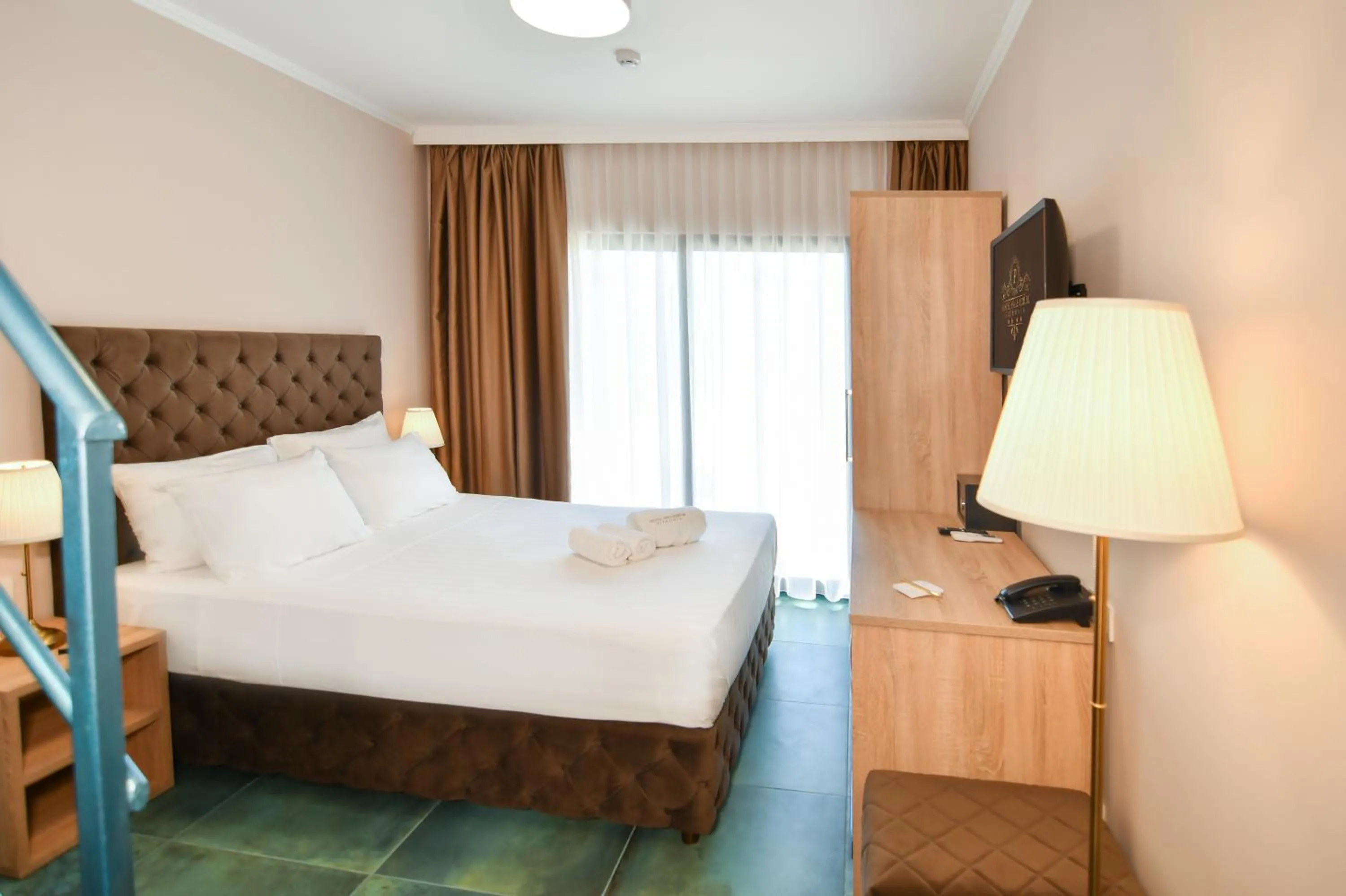 Bed in Hotel Palladium Sithonia