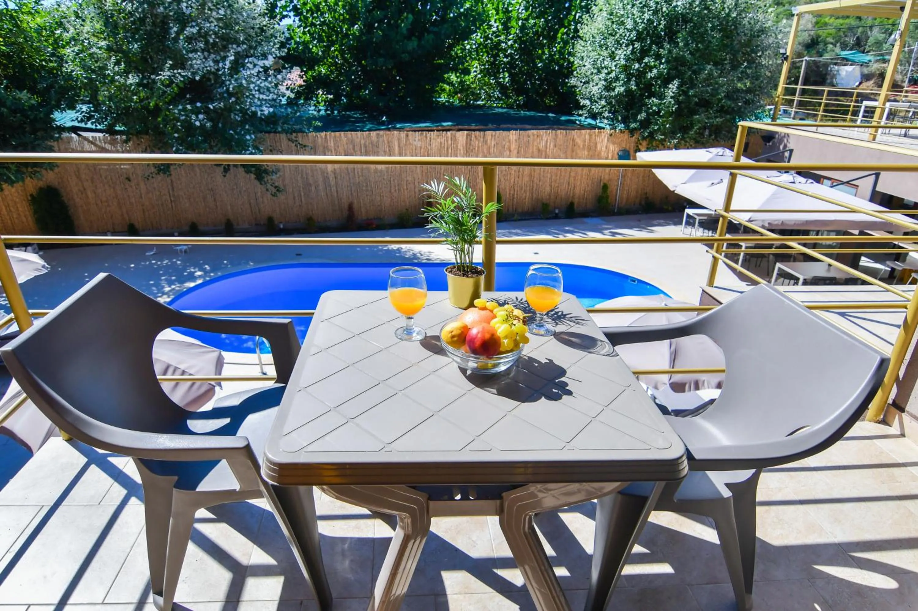 Balcony/Terrace in Hotel Palladium Sithonia