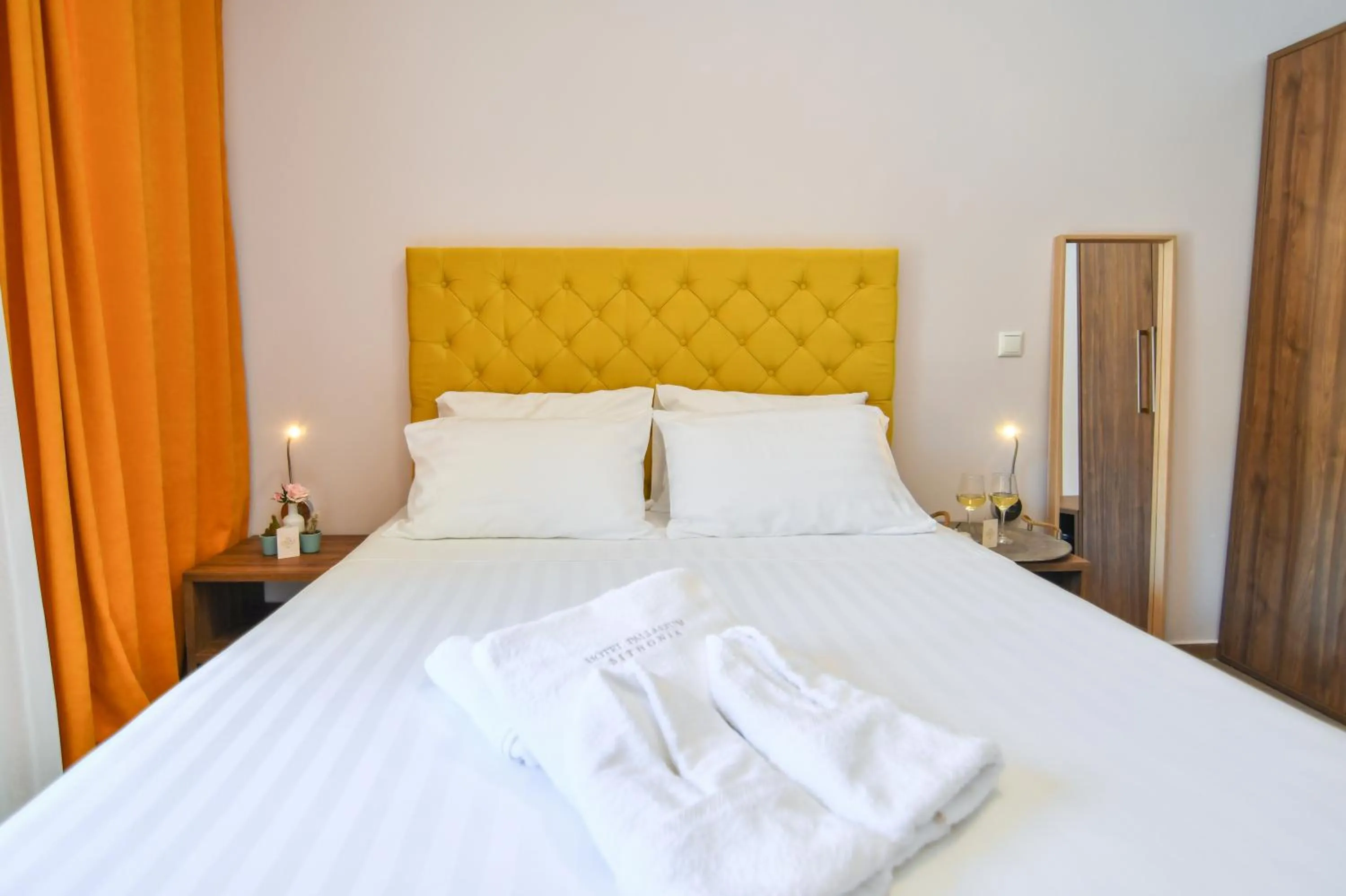 Bed in Hotel Palladium Sithonia