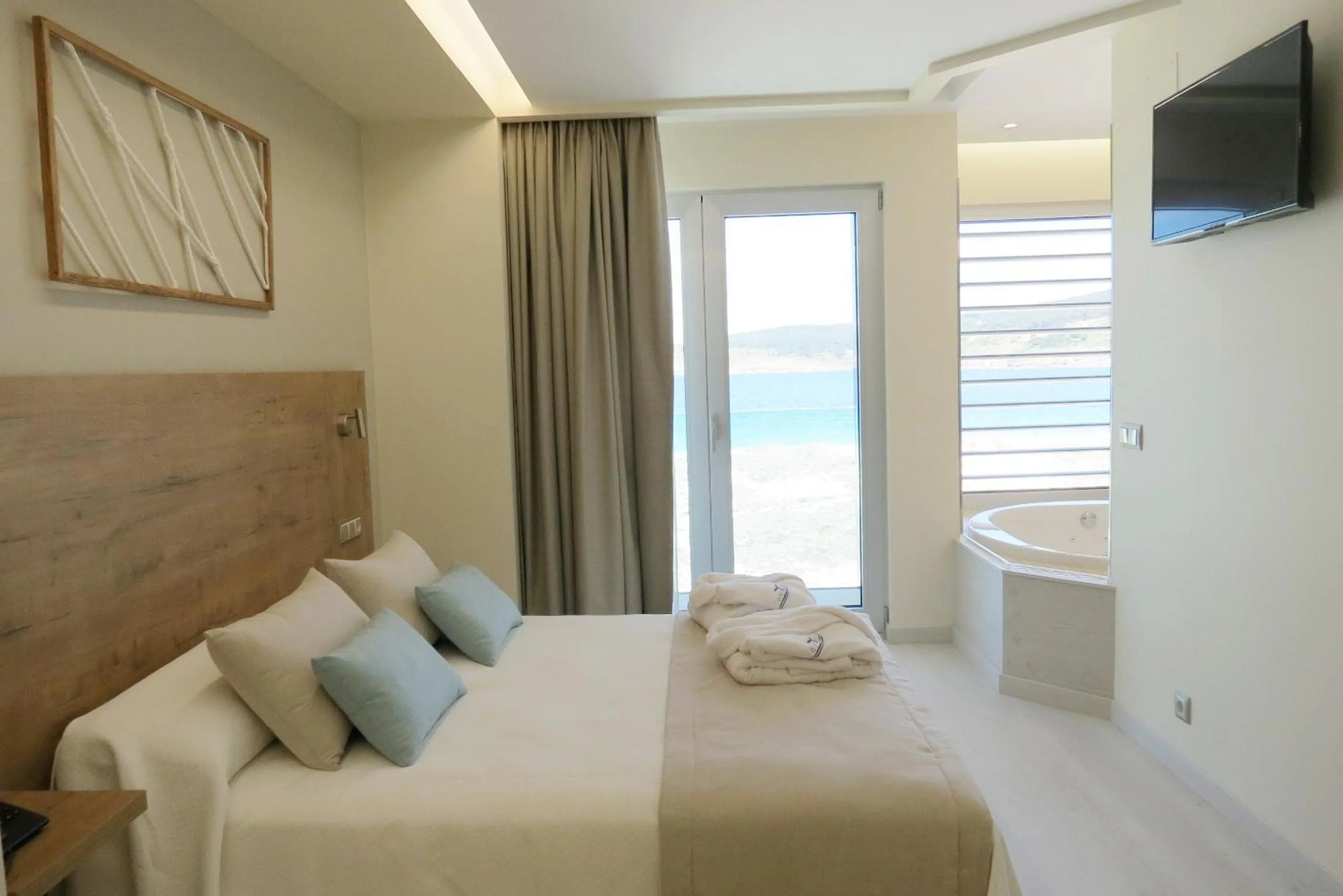 Bed in Hotel Boutique O Náutico Laxe