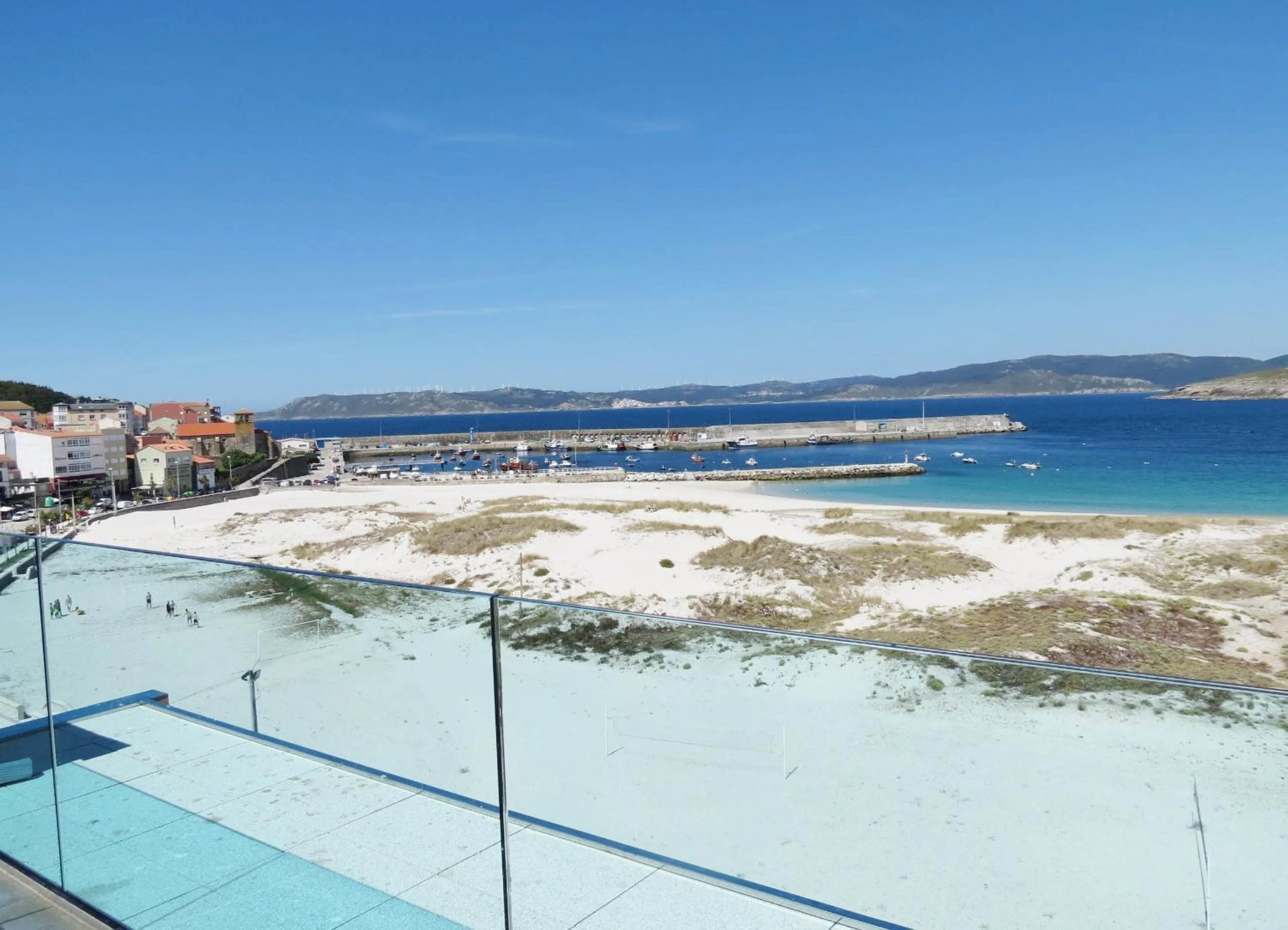 Natural landscape in Hotel Boutique O Náutico Laxe