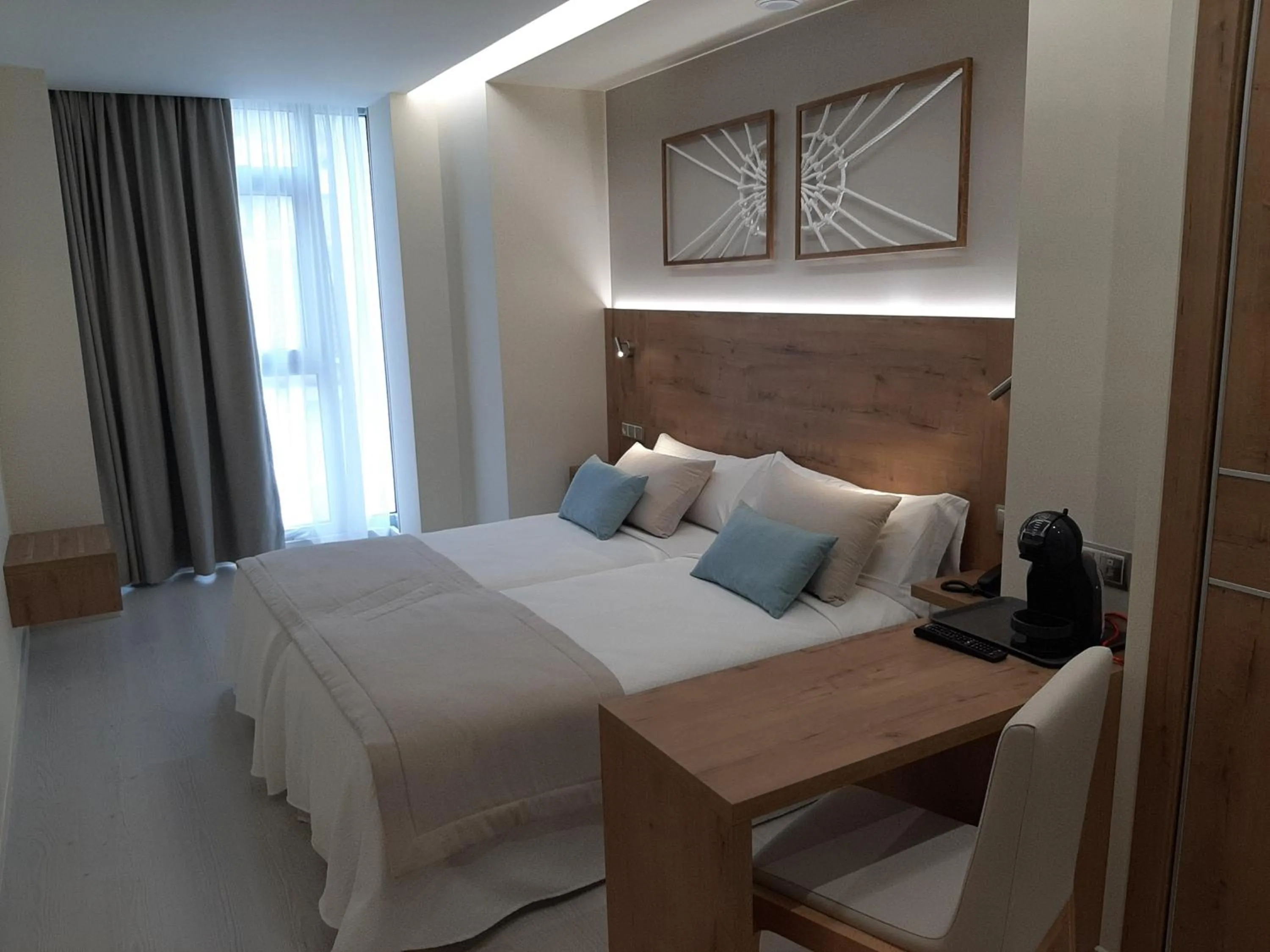 Bed in Hotel Boutique O Náutico Laxe