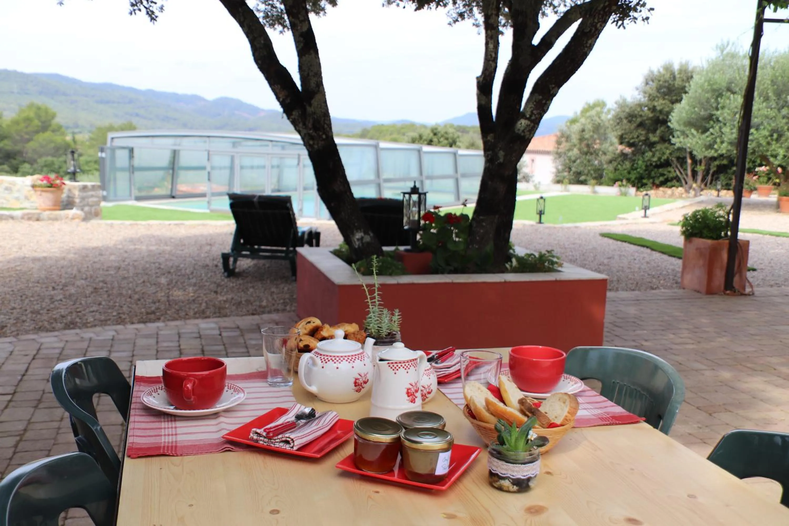 Swimming pool in LA BASTIDE DE NINI