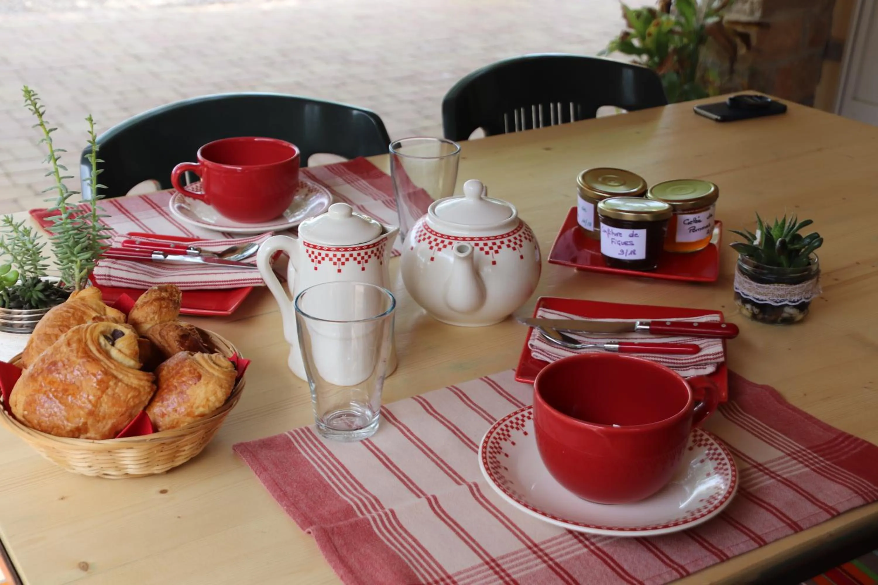 Continental breakfast in LA BASTIDE DE NINI