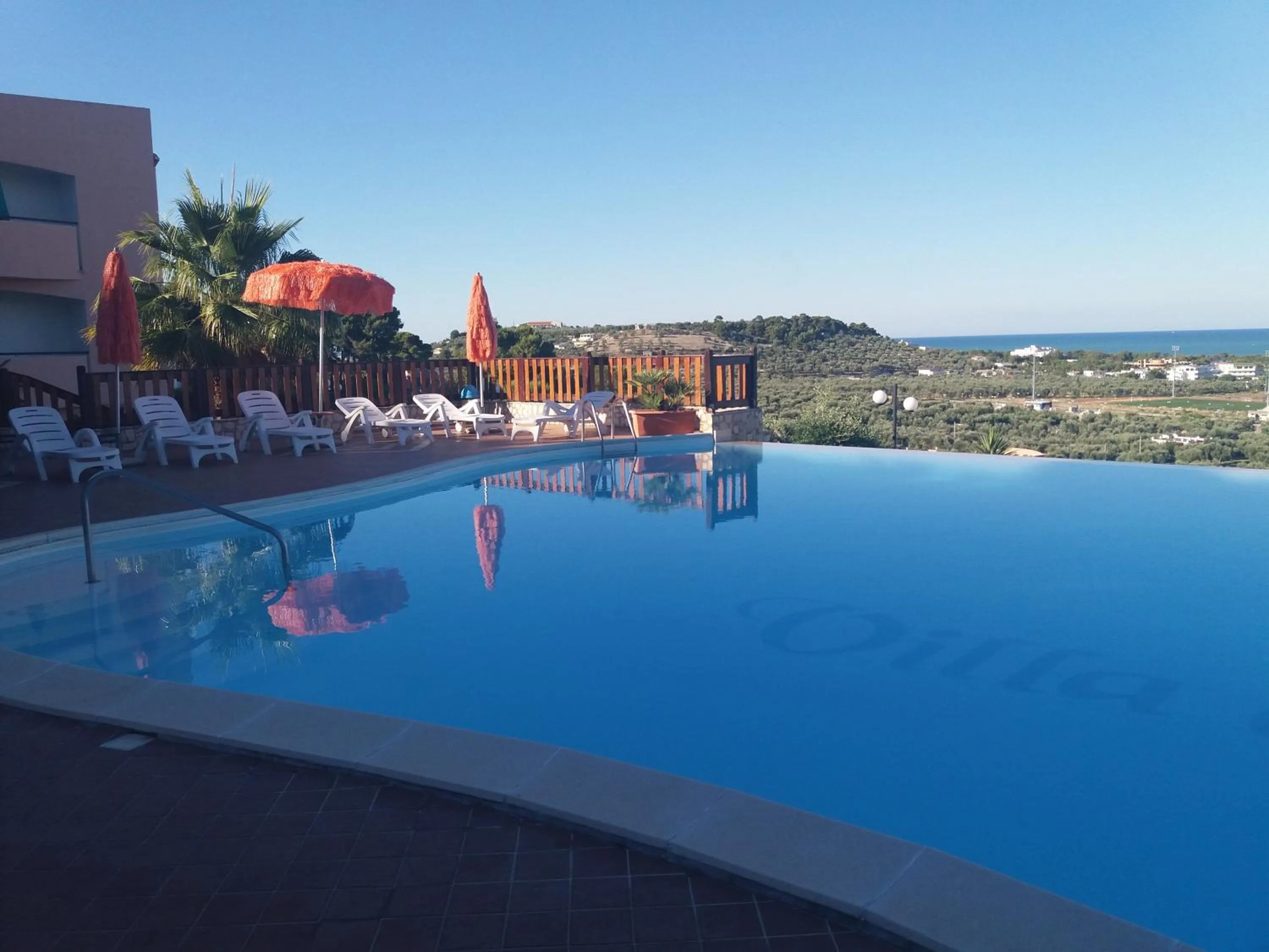 Swimming pool in Villa dei pini