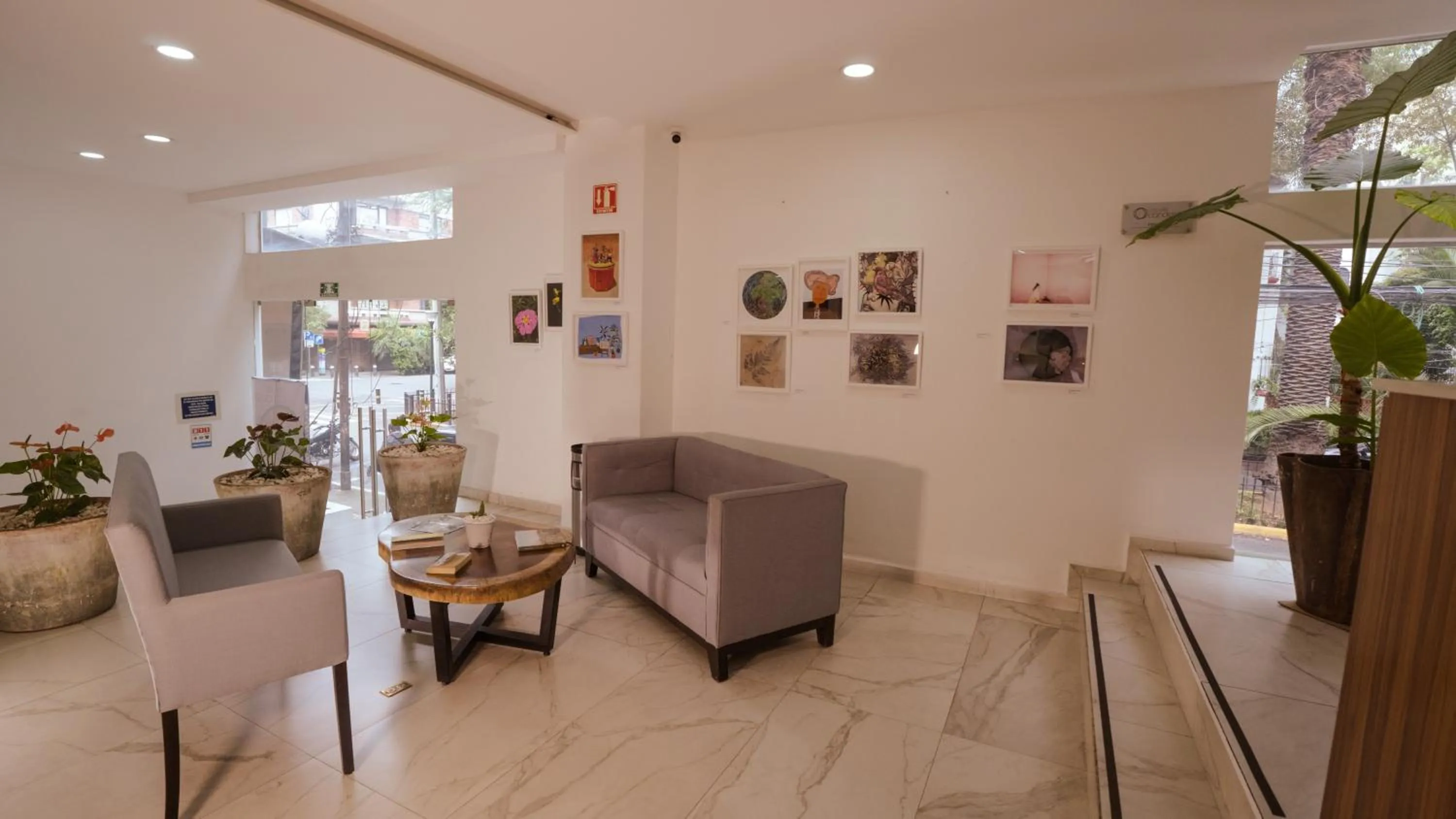 Living room in Hotel Círculo Condesa