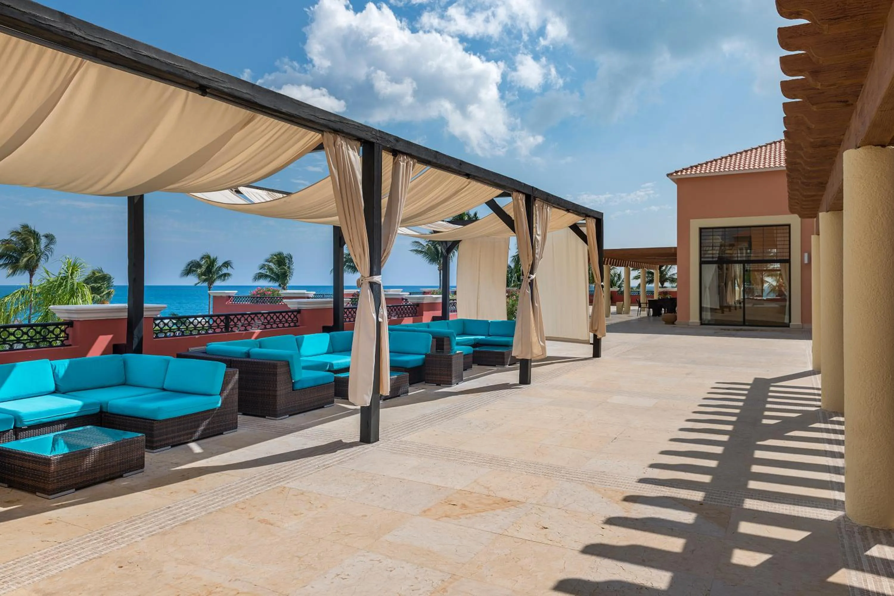 Balcony/Terrace in El Beso Adults Only at Ocean Coral & Turquesa All Inclusive