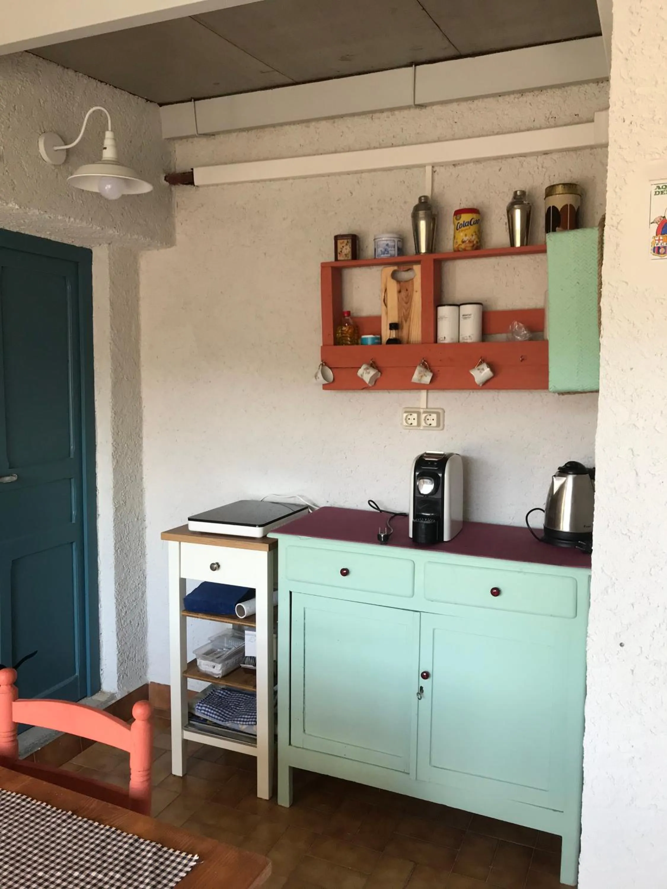 Kitchen or kitchenette in Hostal Casiano Camarasa