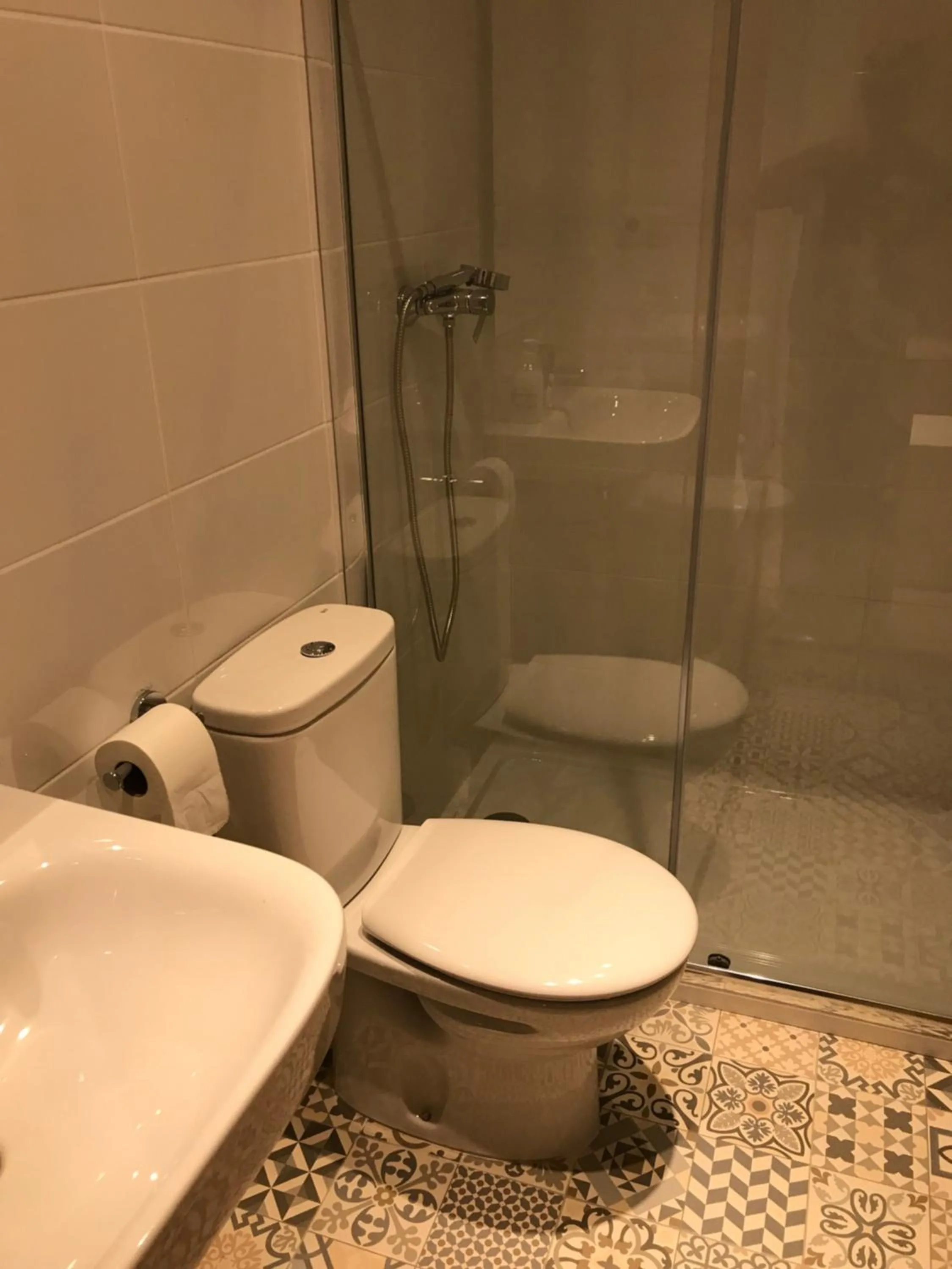 Bathroom in Hostal Casiano Camarasa