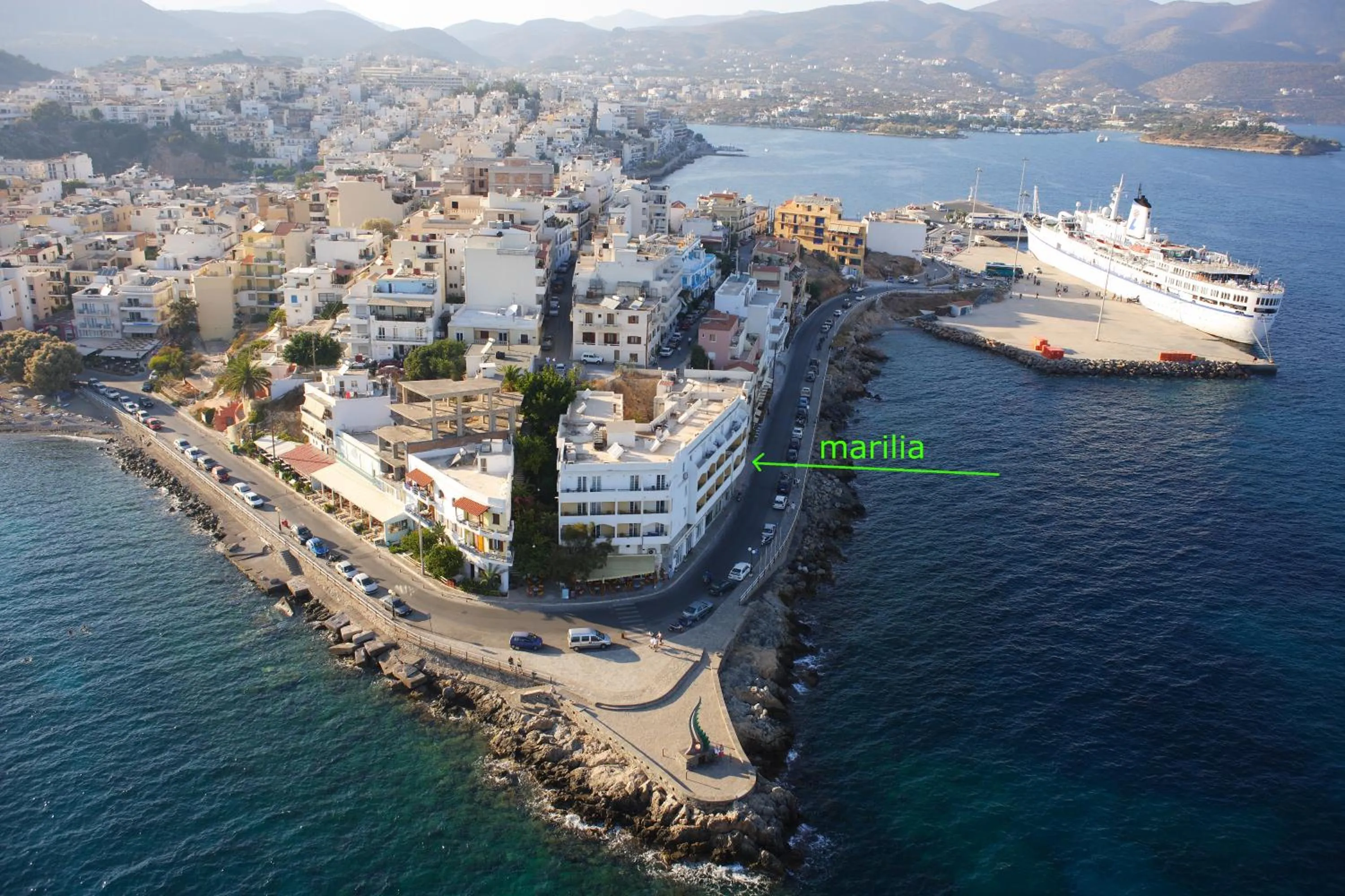 Bird's eye view in Marilia apartment