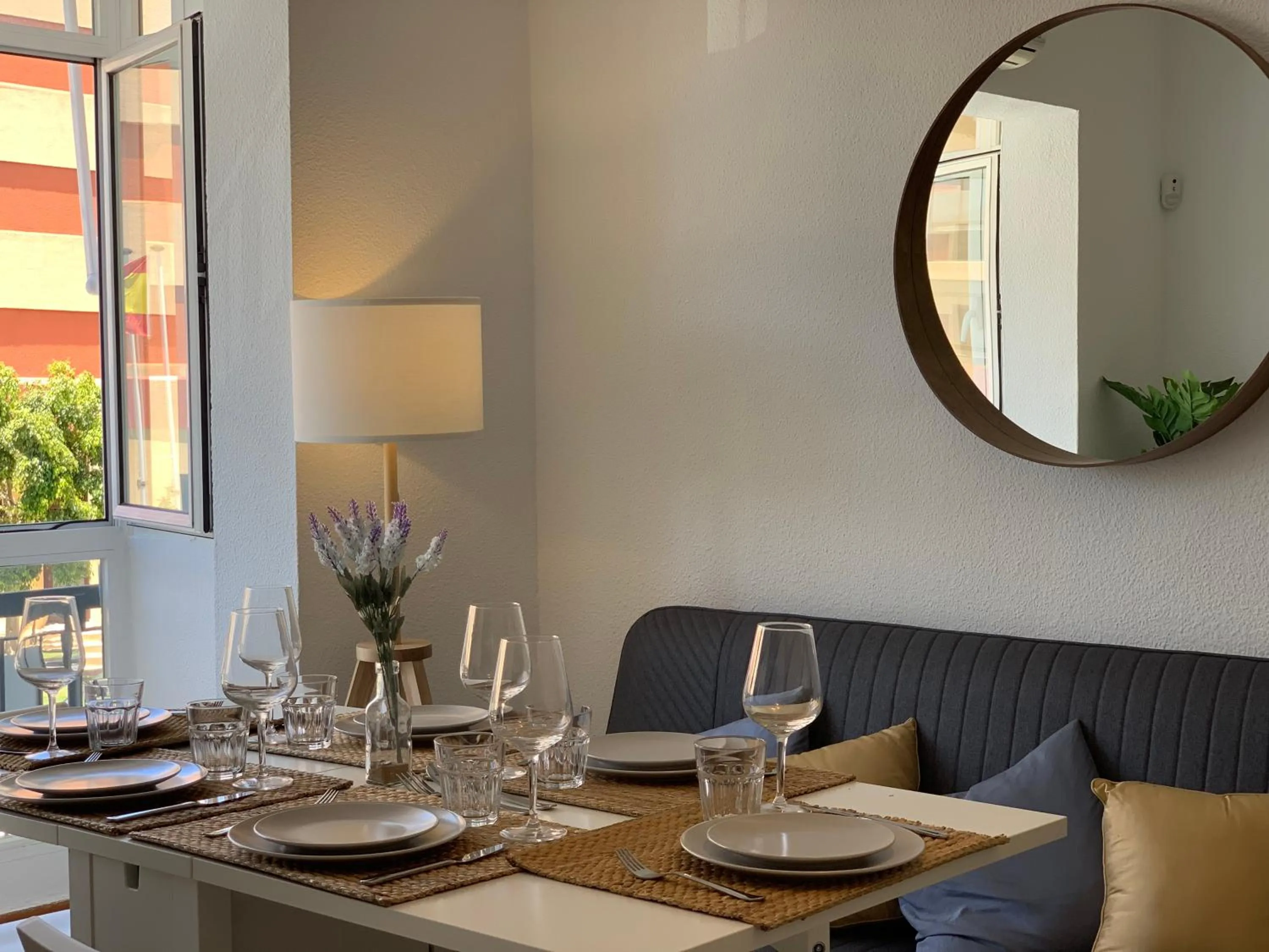 Living room in AYAMONTE Deluxe