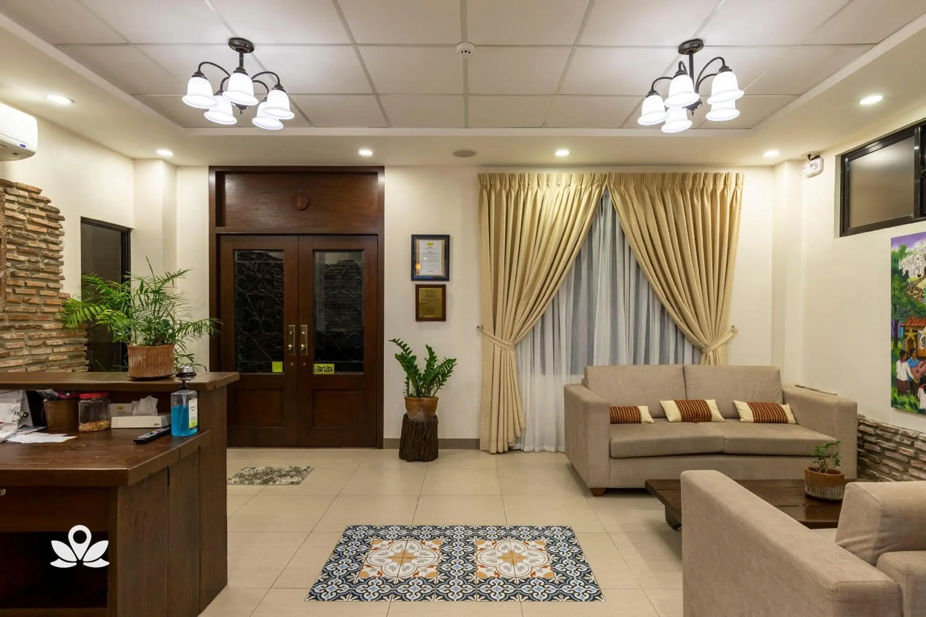 Living room in Casa Marita Vigan Living room in Casa Marita Vigan