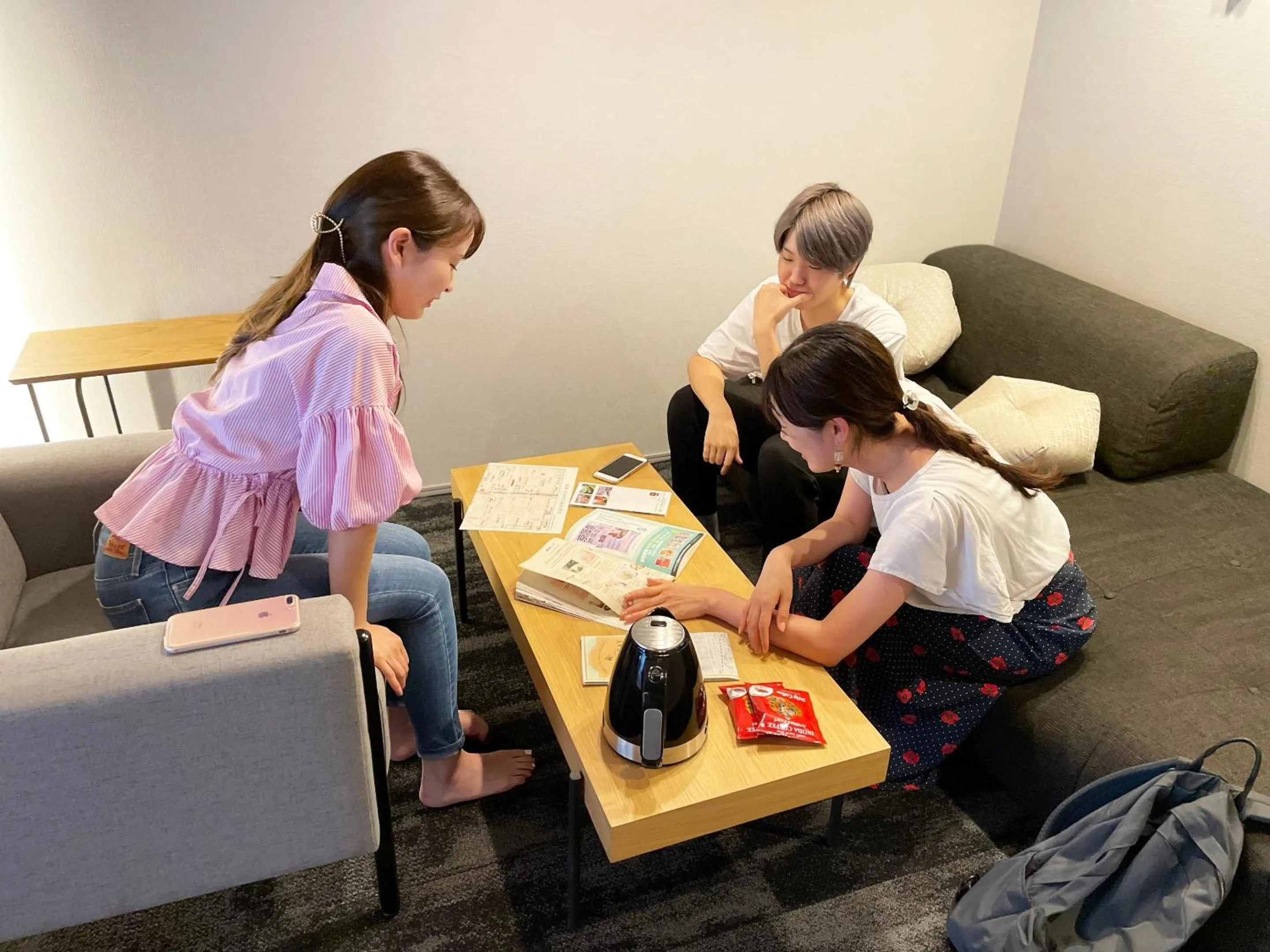 People in RESI STAY Mayu Grace Hotel