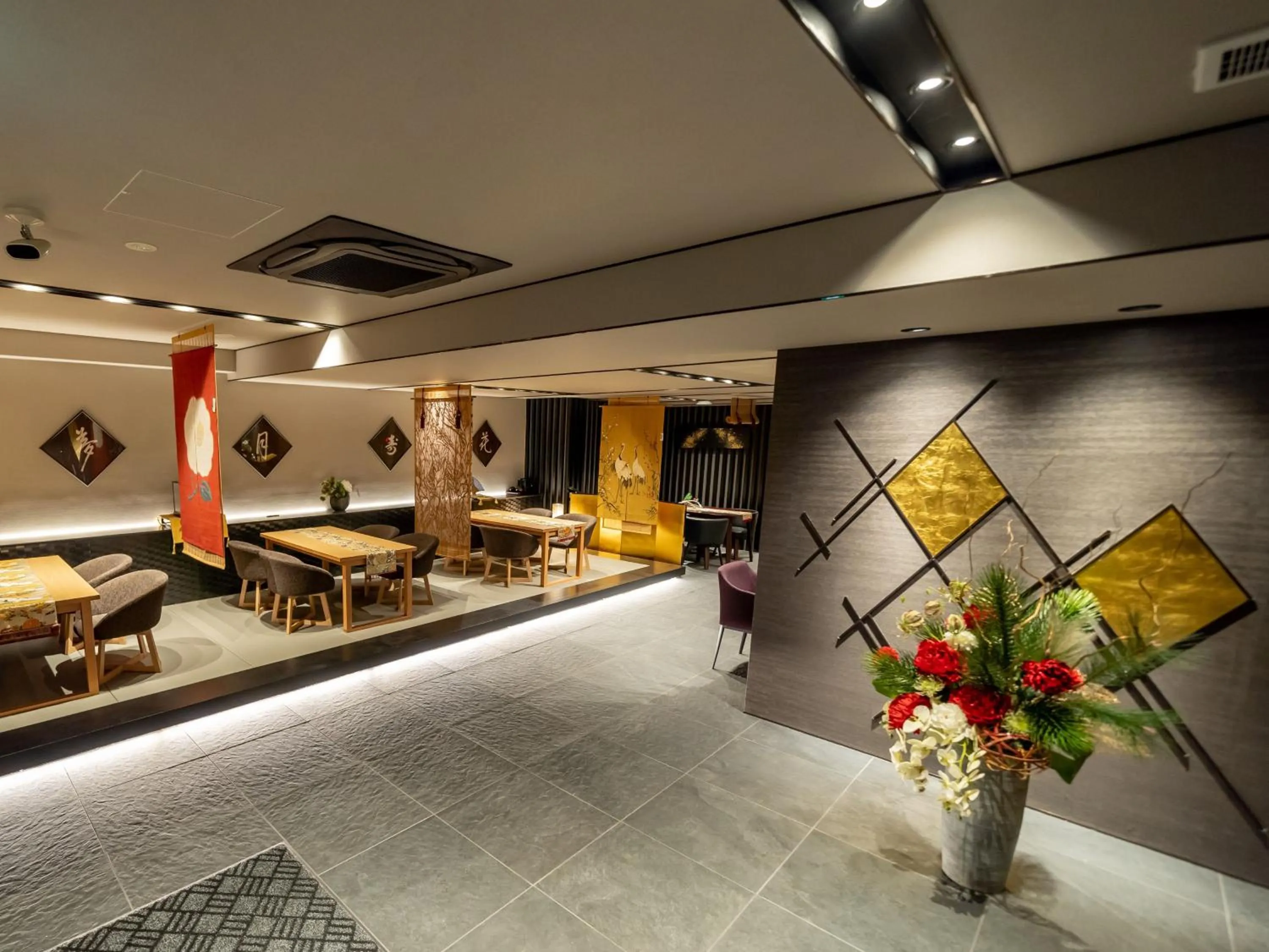 Lobby or reception in RESI STAY Mayu Grace Hotel