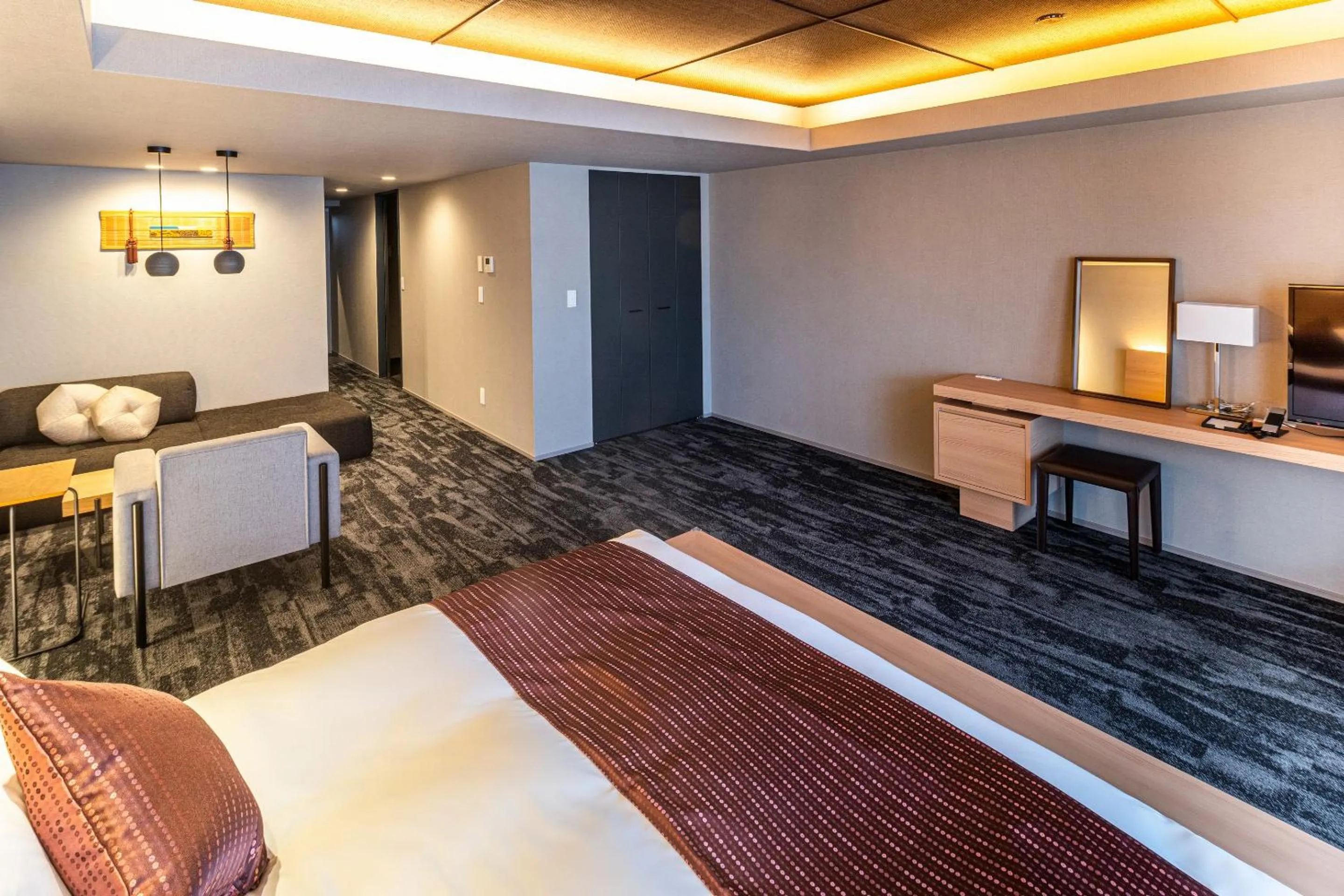 Photo of the whole room, Bed in RESI STAY Mayu Grace Hotel