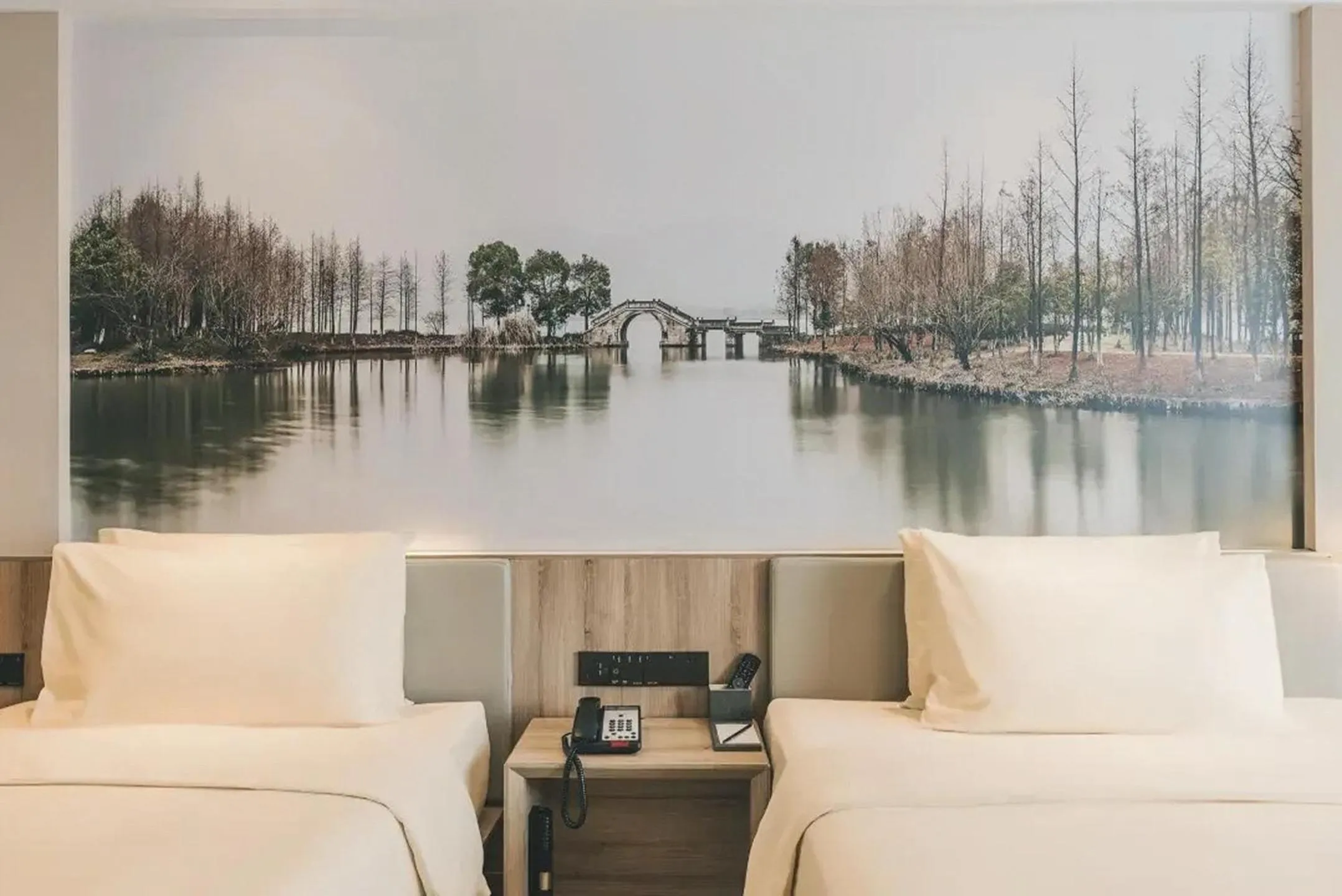 Bed in Atour Hotel Xiaoshan Airport Guali Branch