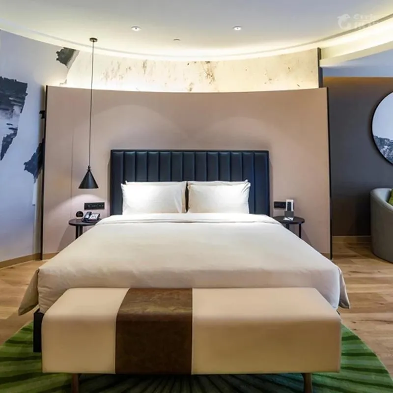 Bed in Atour S Hotel Hangzhou Future Tech City