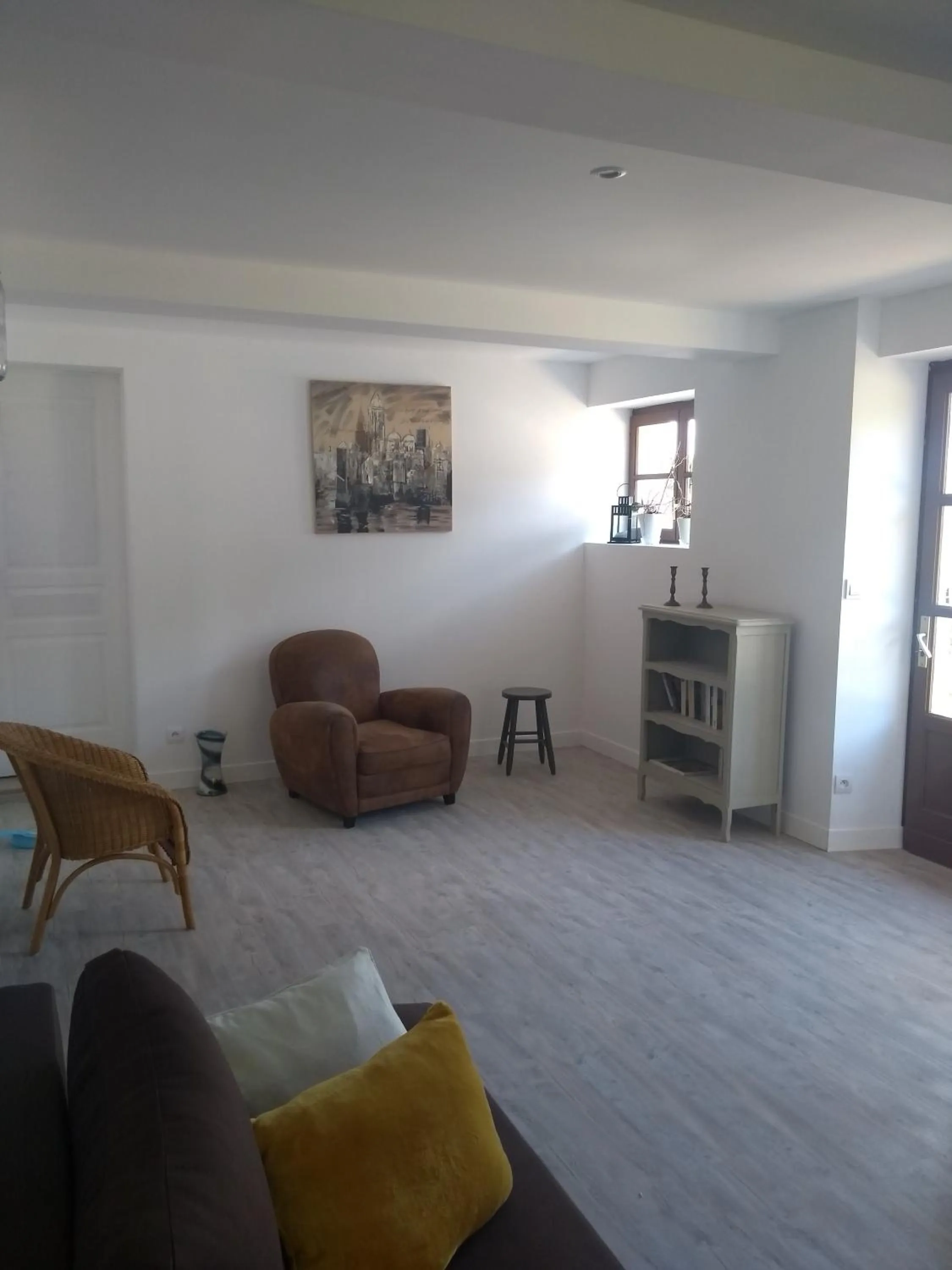 Living room in La maison de pescate