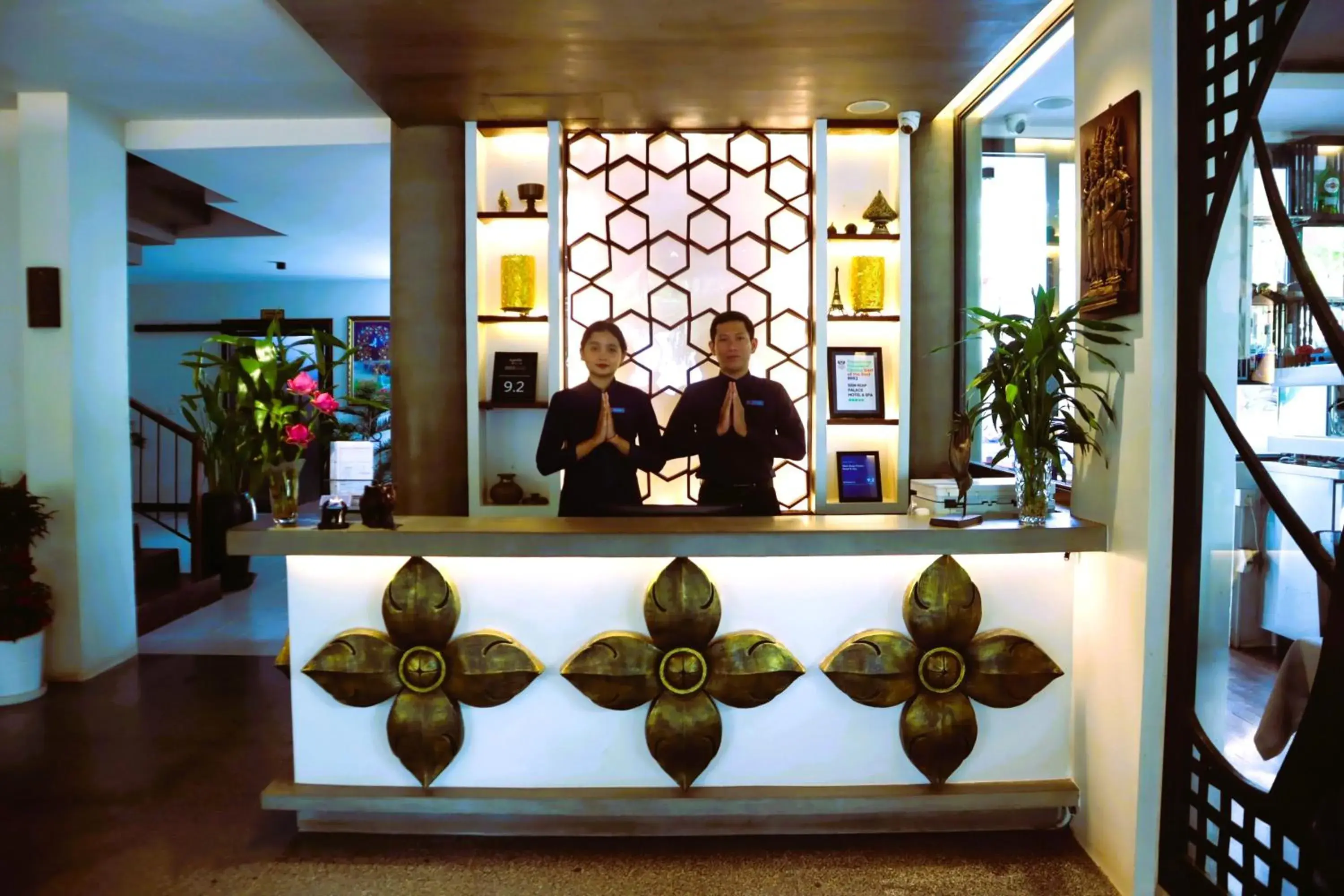 Lobby or reception in Siem Reap Palace Hotel & Spa Lobby or reception in Siem Reap Palace Hotel & Spa