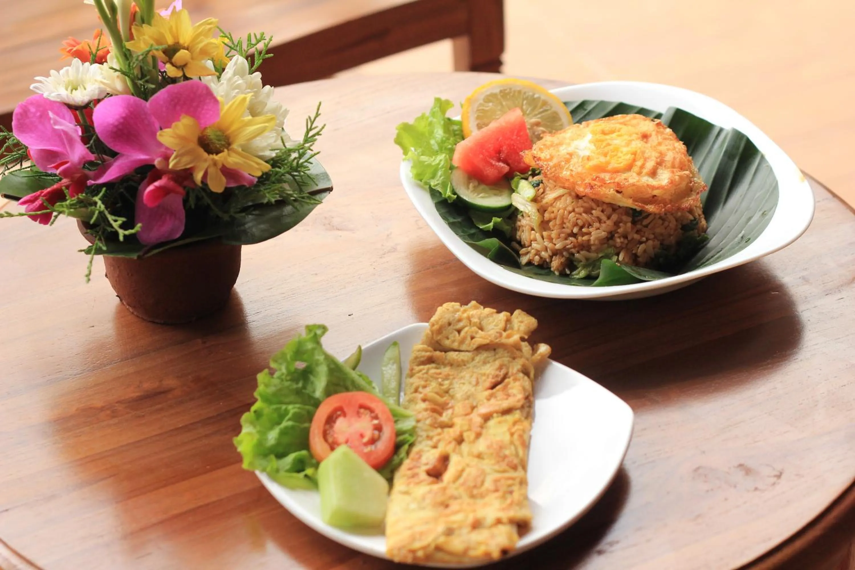 Dining area in Ayuna Family Ubud