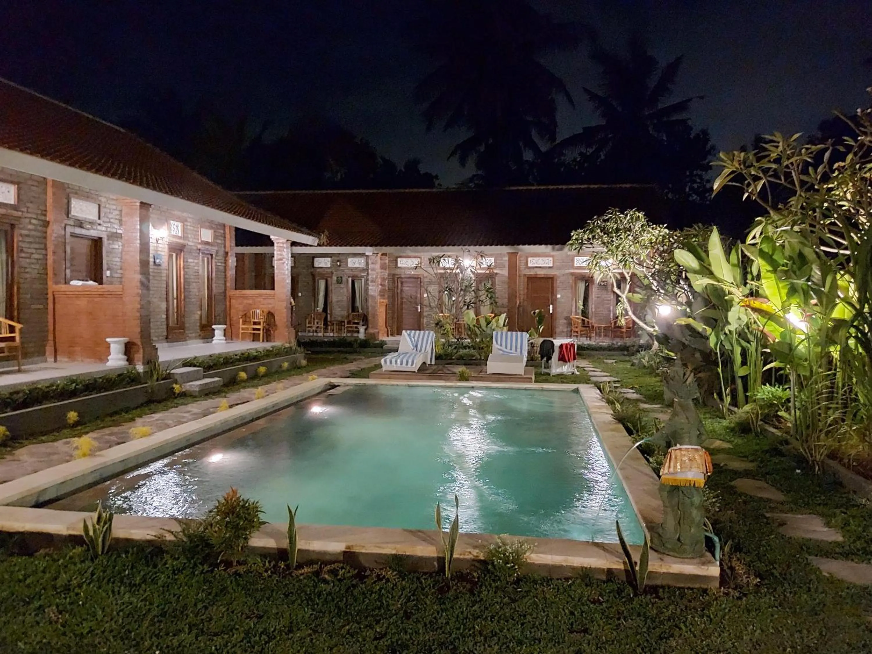 Pool view in Ayuna Family Ubud