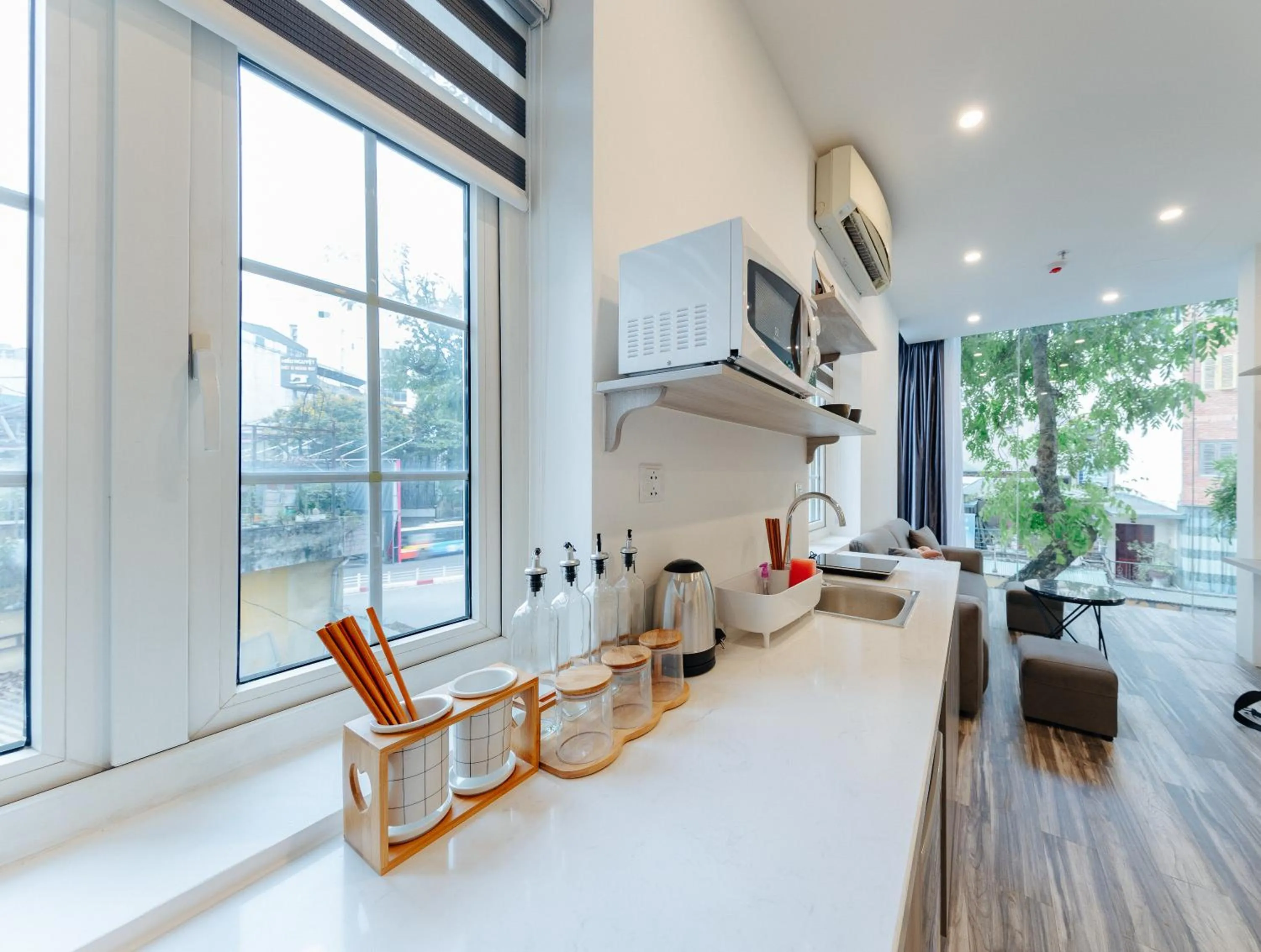 Kitchen or kitchenette in Su Casa Hanoi Old Quarter