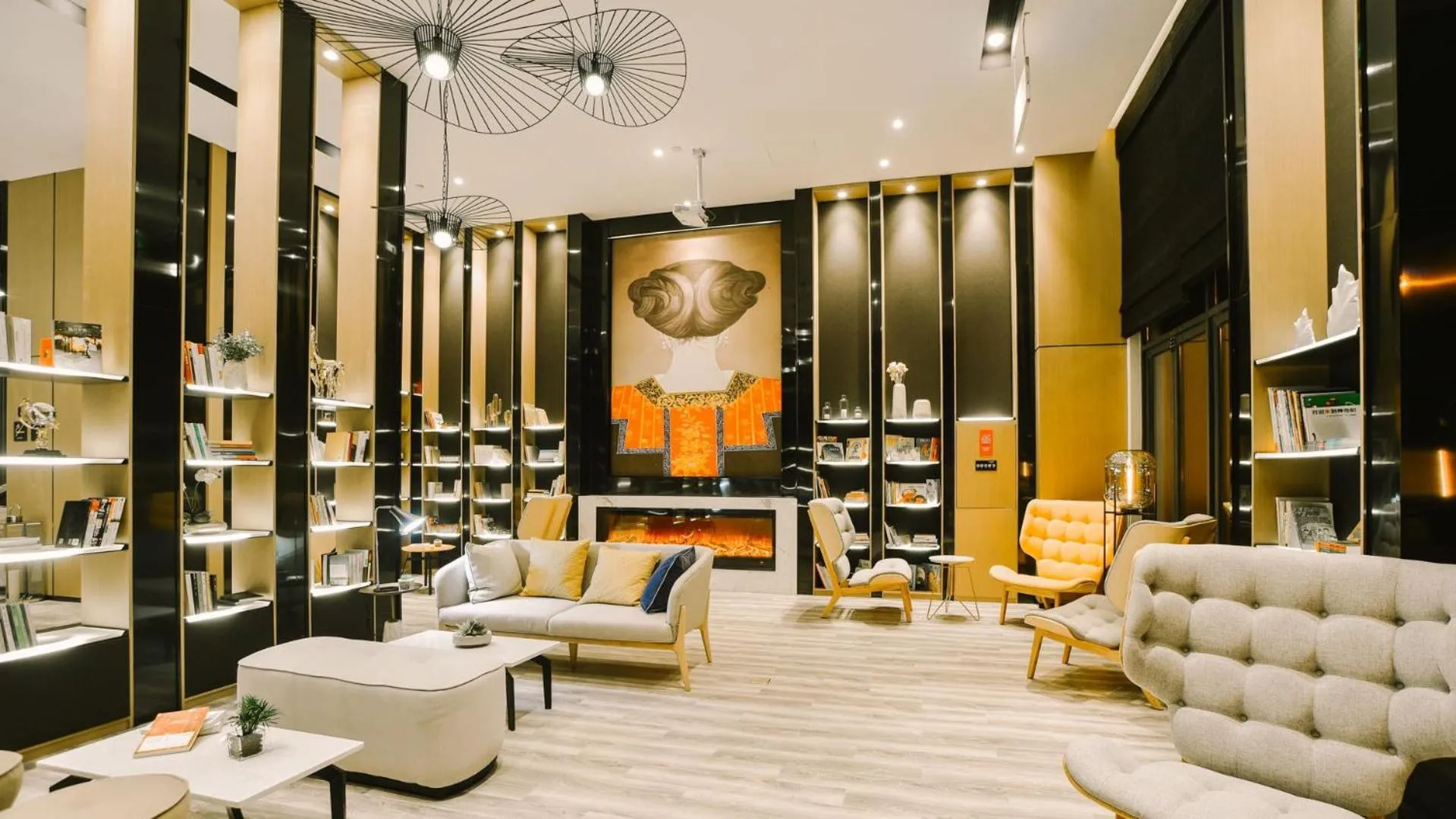 Lounge or bar in Atour Hotel Wuhan Changqing Road Branch