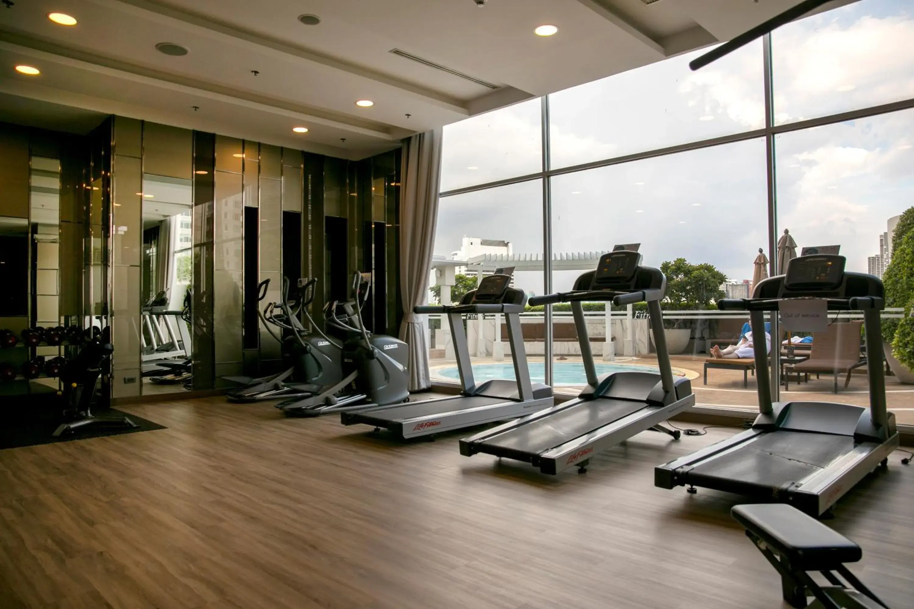 Fitness centre/facilities in The Berkeley Hotel Pratunam Fitness centre/facilities in The Berkeley Hotel Pratunam