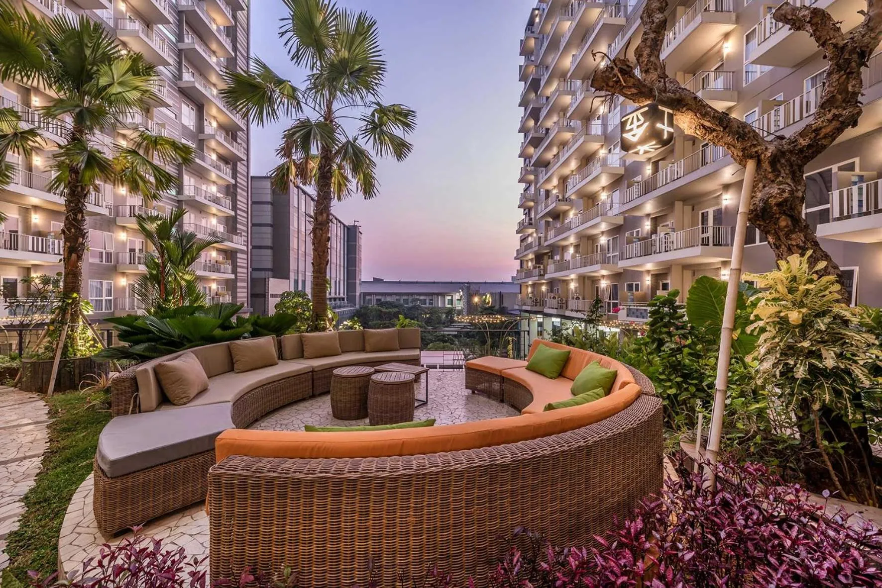 Garden in Grande Valore Hotel Cikarang