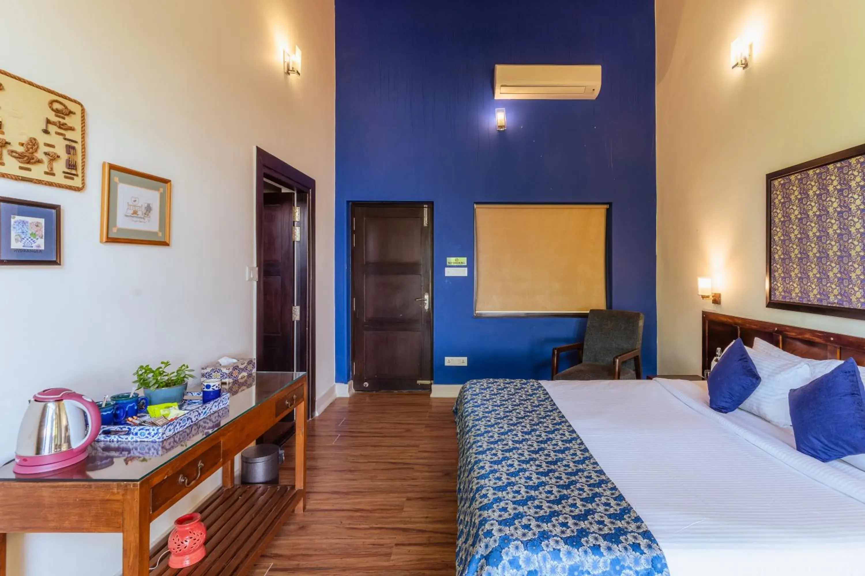 Bedroom, Bed in Tree of Life Junoon in the Hills Kumaon Bedroom, Bed in Tree of Life Junoon in the Hills Kumaon