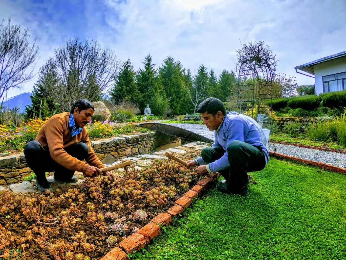 People in Tree of Life Junoon in the Hills Kumaon