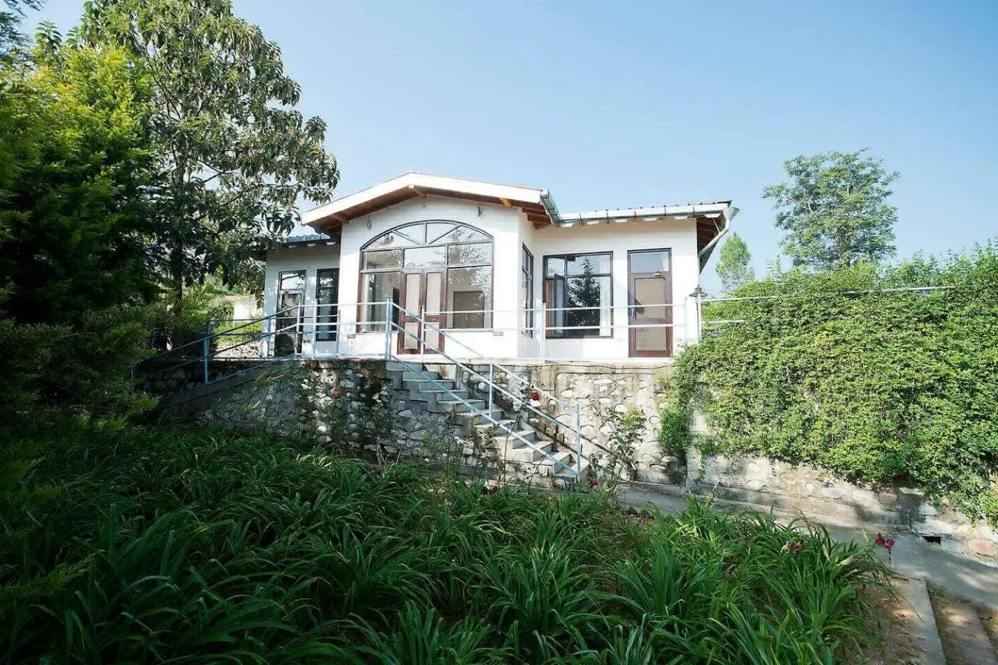 Facade/entrance in Tree of Life Junoon in the Hills Kumaon Facade/entrance in Tree of Life Junoon in the Hills Kumaon