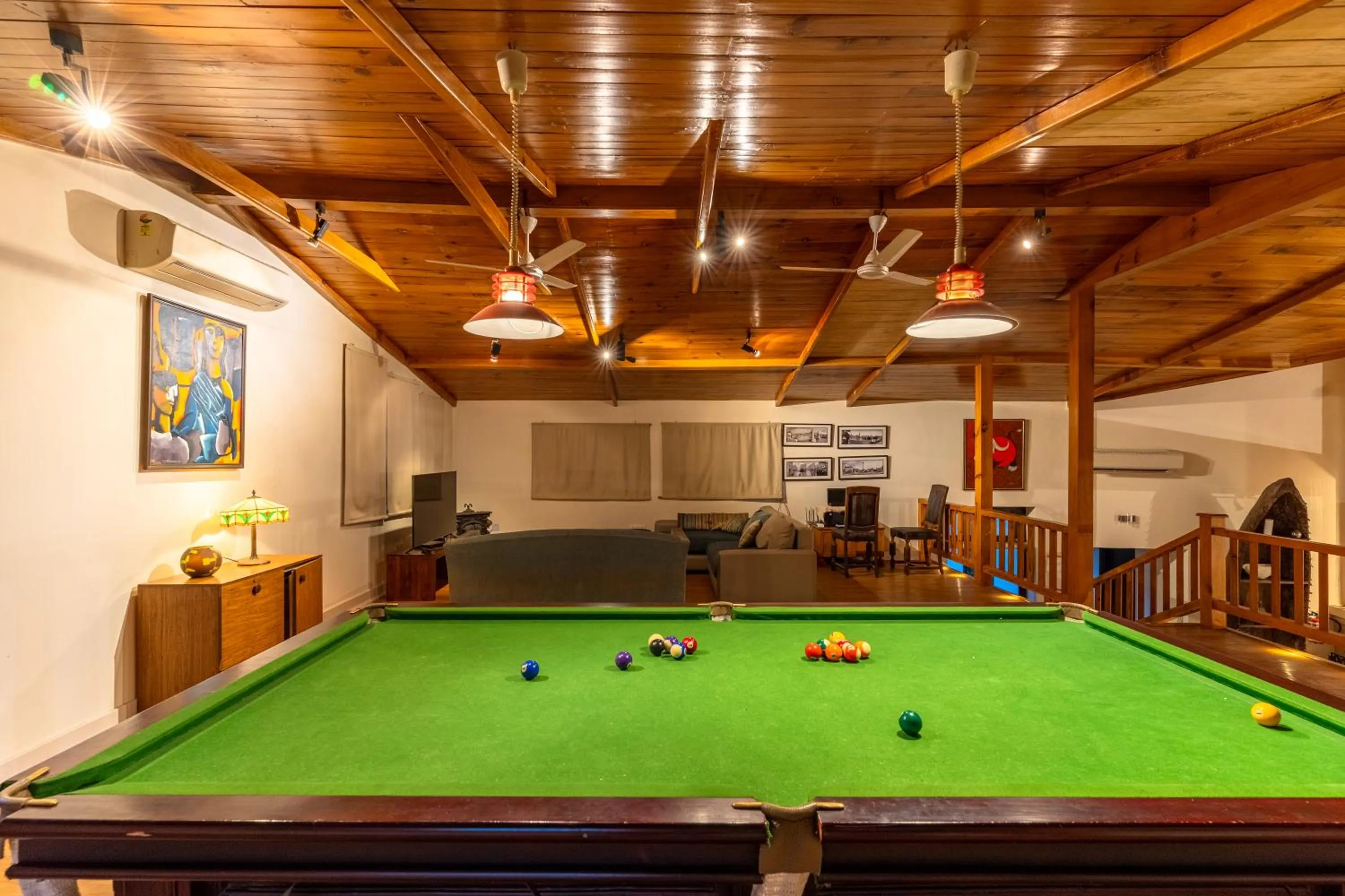 Billiard in Tree of Life Junoon in the Hills Kumaon