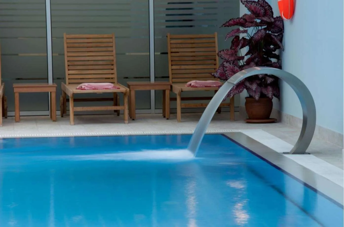 Pool view in Eliz Hotel Convention Center Thermal Spa & Wellnes