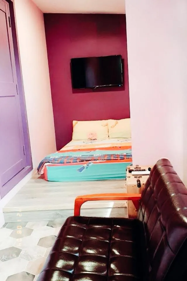 Bed in Little Ryukyu Hermit Crab Homestay