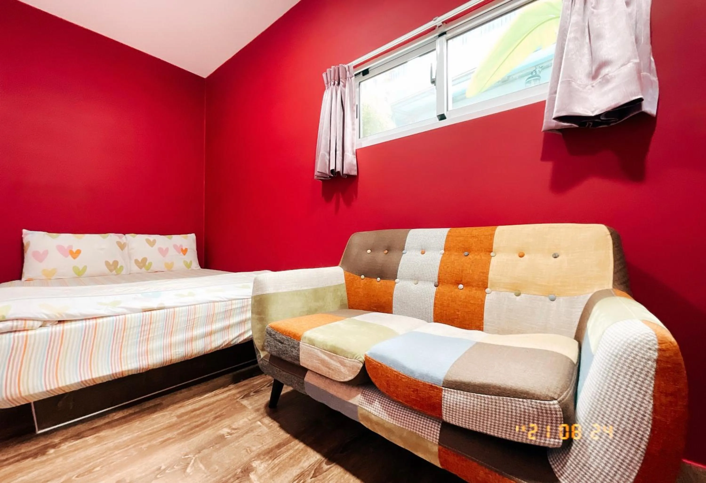 Bed in Little Ryukyu Hermit Crab Homestay
