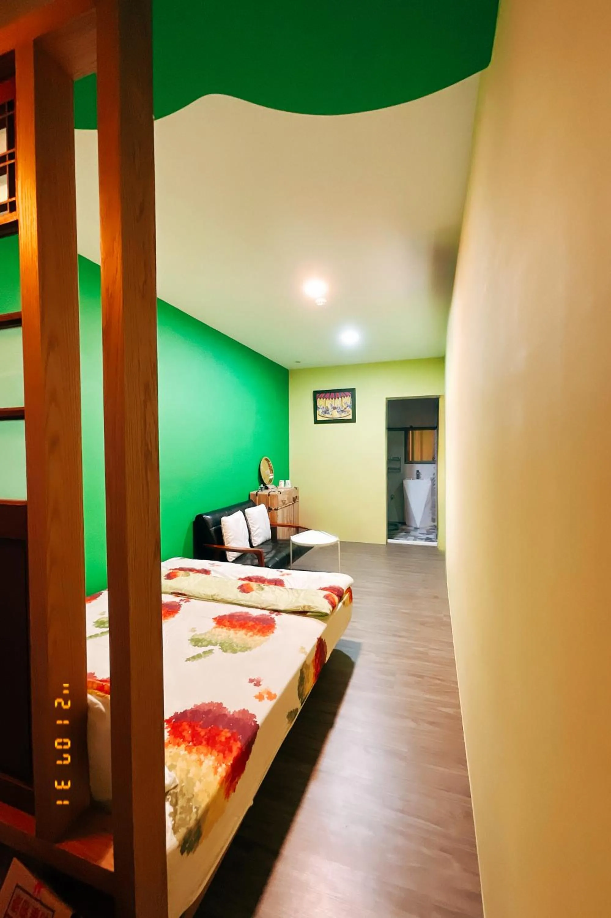 Bed in Little Ryukyu Hermit Crab Homestay