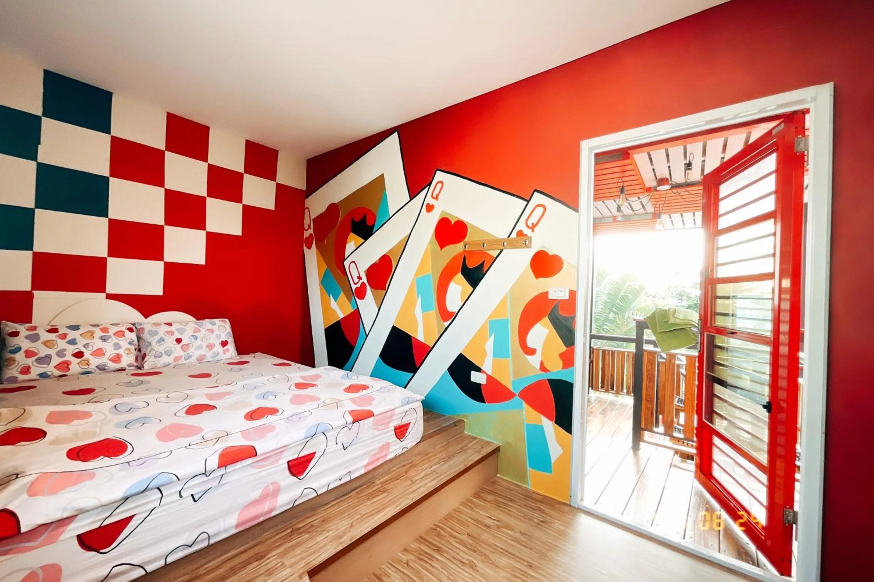 Bed in Little Ryukyu Hermit Crab Homestay