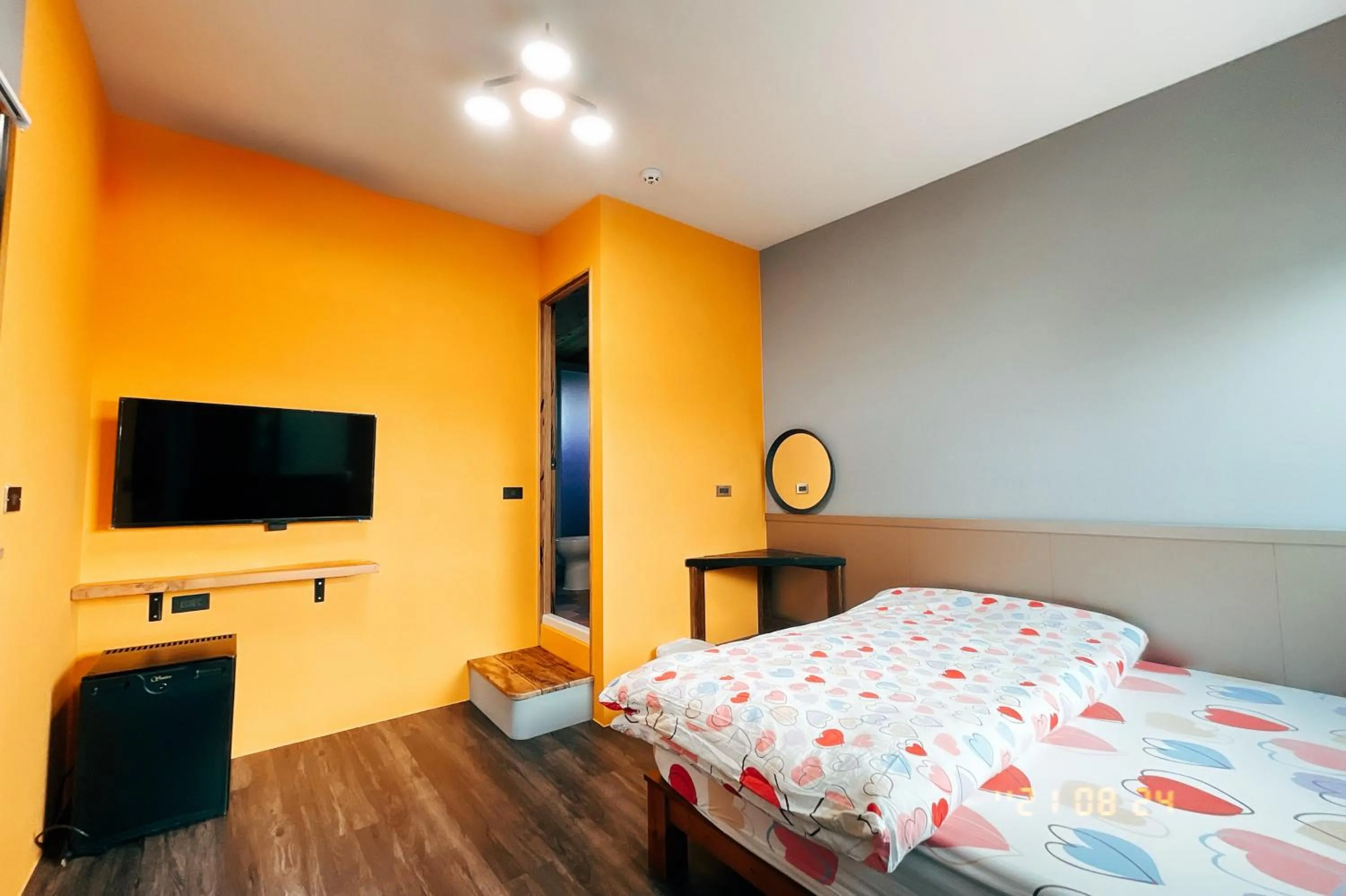 Bed in Little Ryukyu Hermit Crab Homestay