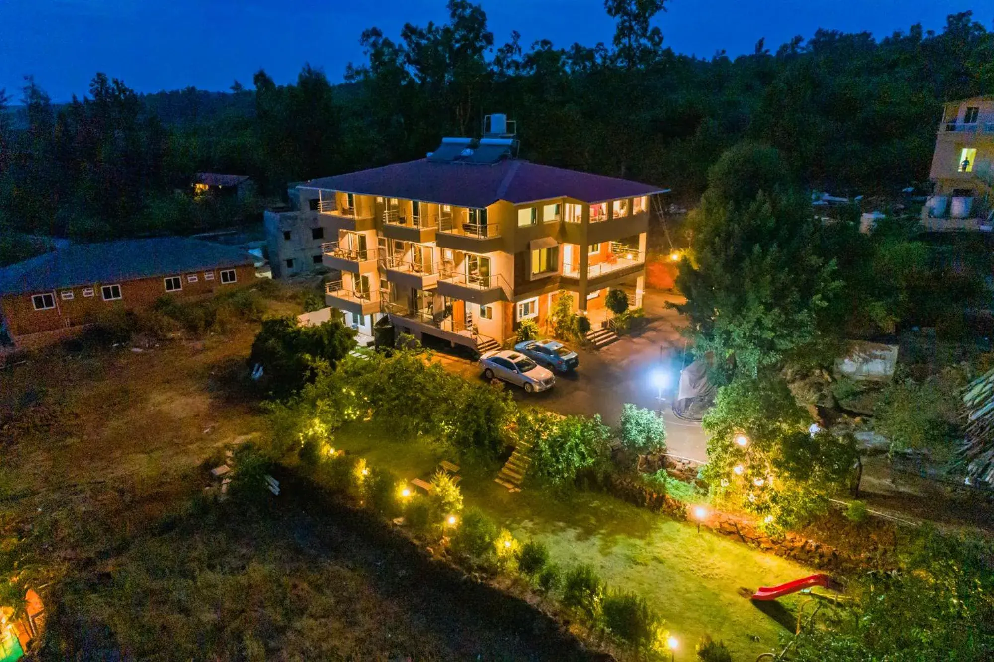 Property building in Hotel Mahabaleshwar Fragrance Property building in Hotel Mahabaleshwar Fragrance