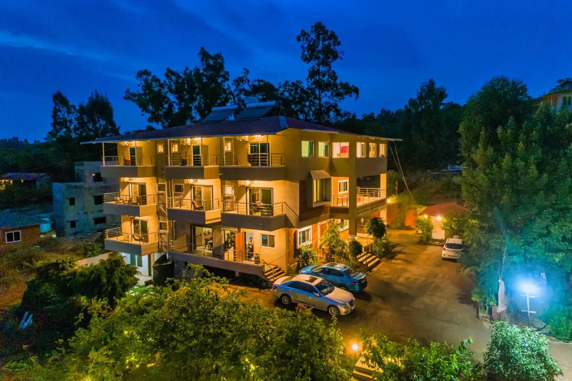 Property building in Hotel Mahabaleshwar Fragrance Property building in Hotel Mahabaleshwar Fragrance