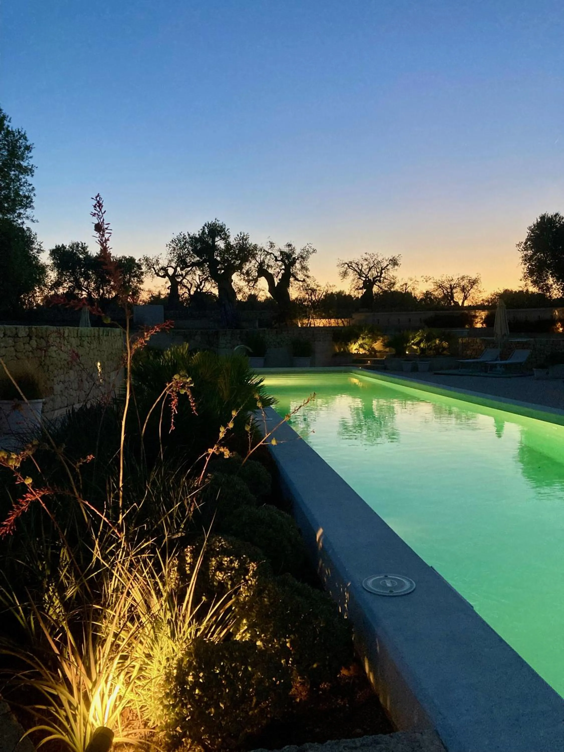Swimming pool in Boutique Hotel Masseria Sottomasi