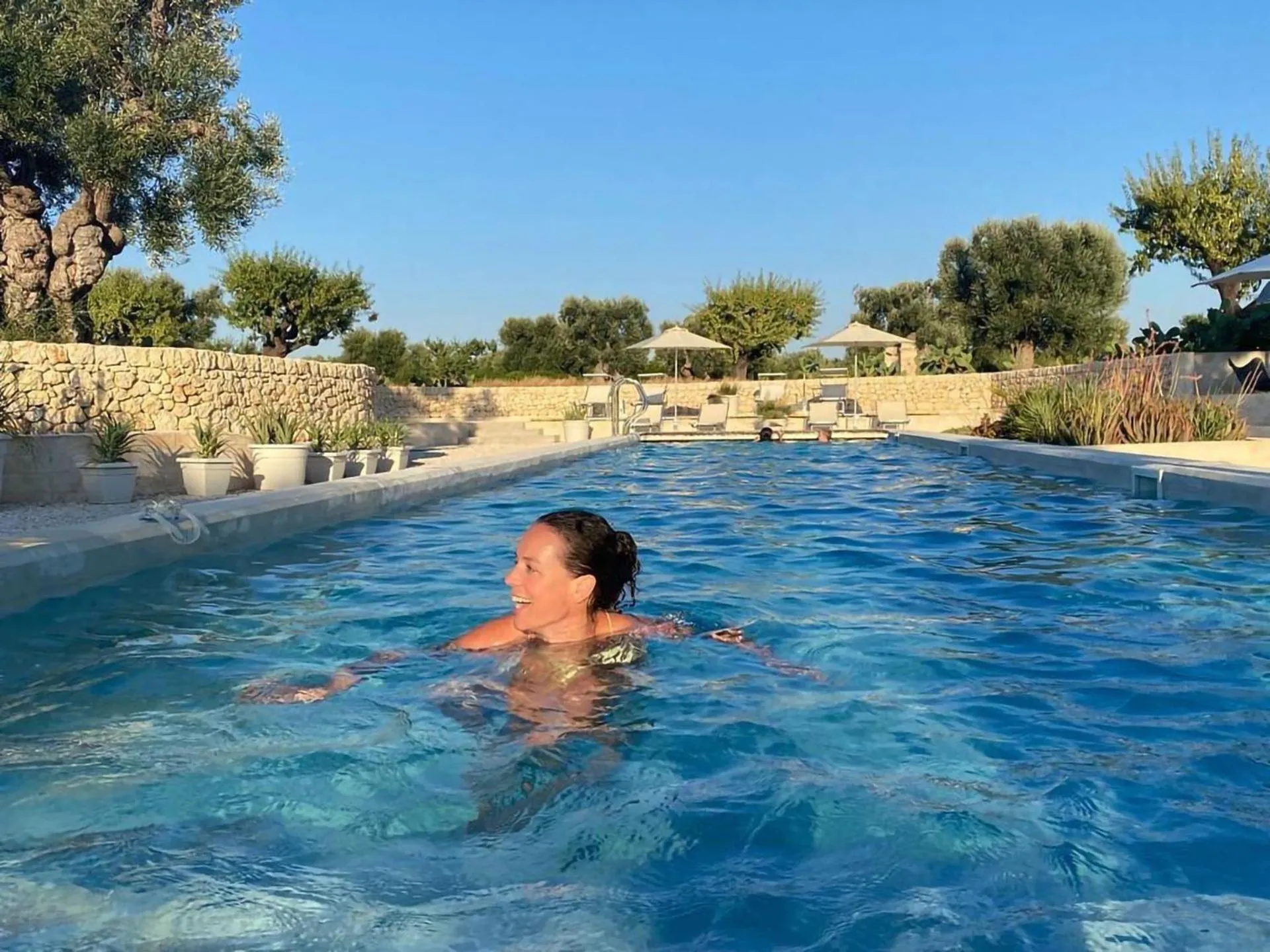 Swimming pool in Boutique Hotel Masseria Sottomasi