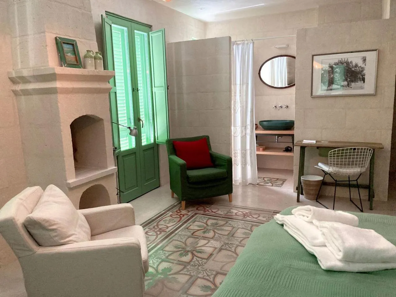 Photo of the whole room, Bed in Boutique Hotel Masseria Sottomasi