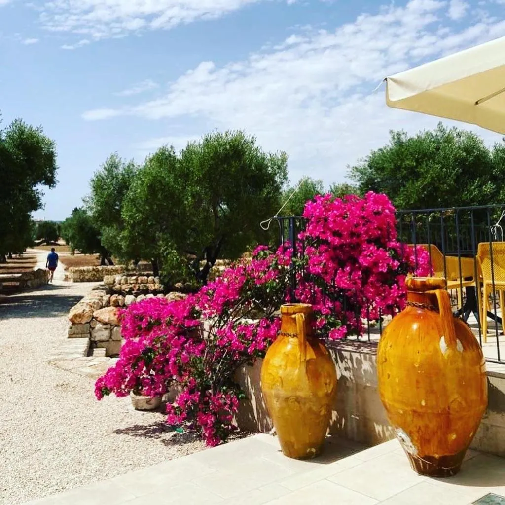 Garden in Boutique Hotel Masseria Sottomasi