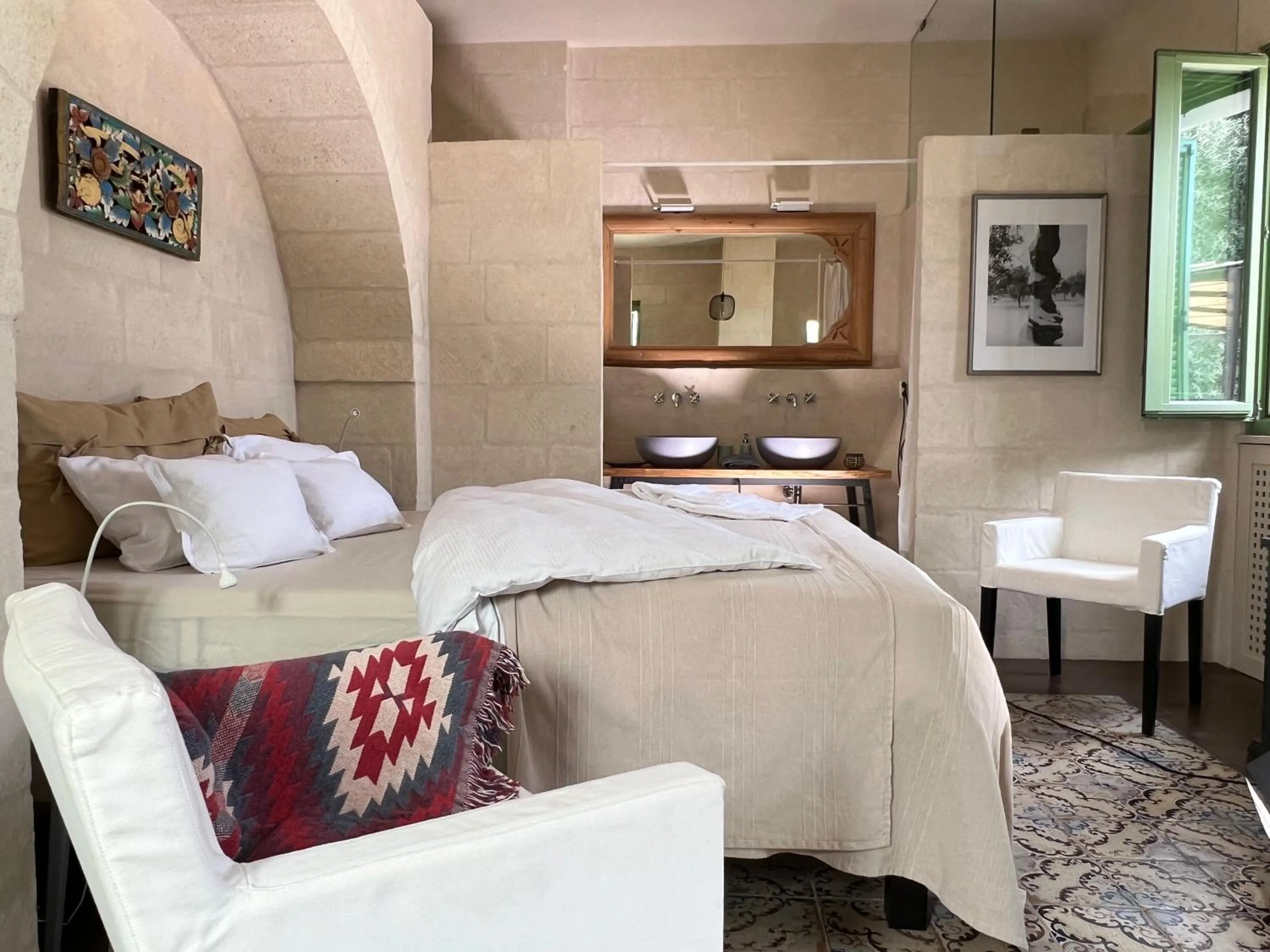 Photo of the whole room, Bed in Boutique Hotel Masseria Sottomasi
