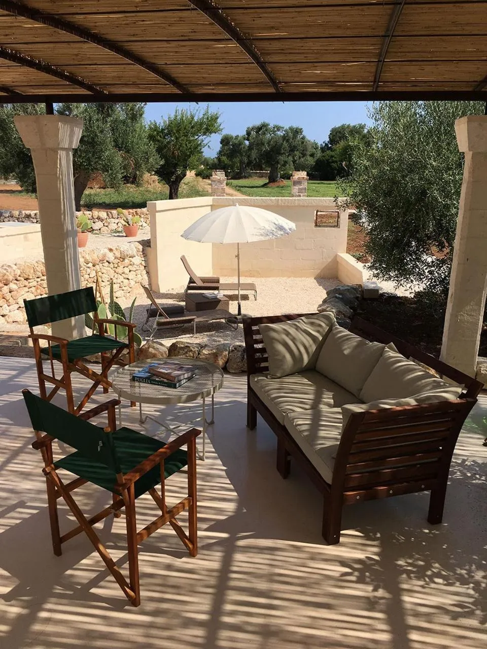 Patio in Boutique Hotel Masseria Sottomasi