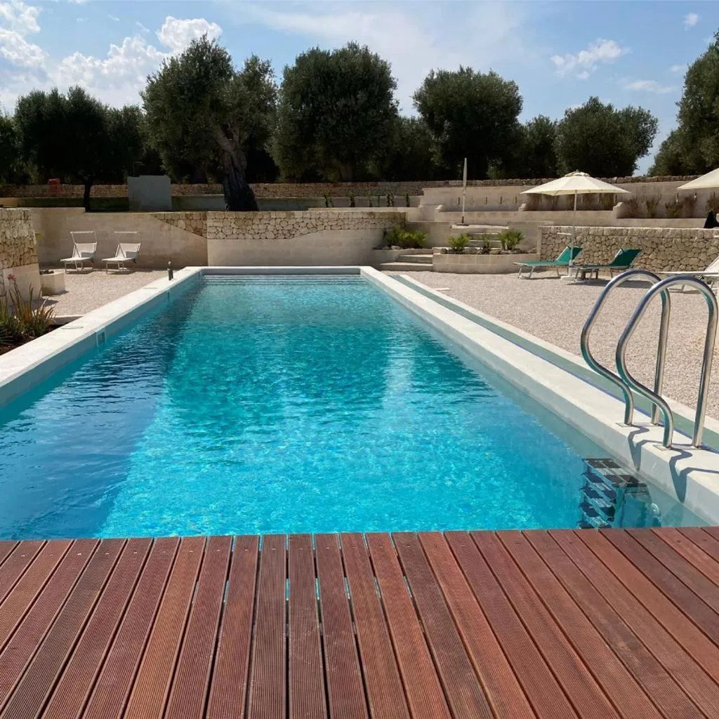 Swimming pool in Boutique Hotel Masseria Sottomasi