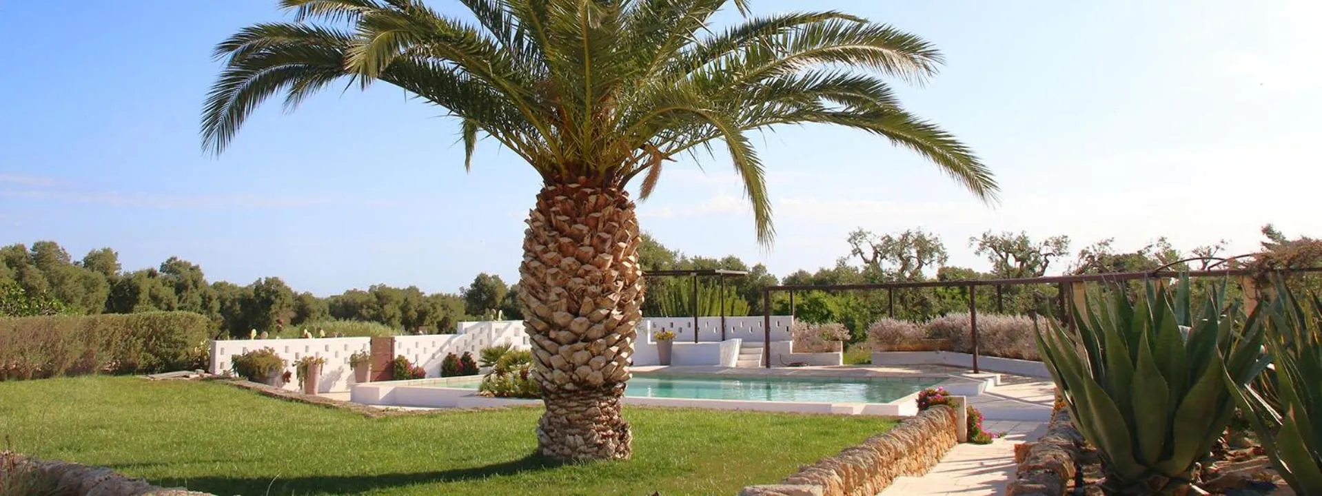 Garden in Boutique Hotel Masseria Sottomasi